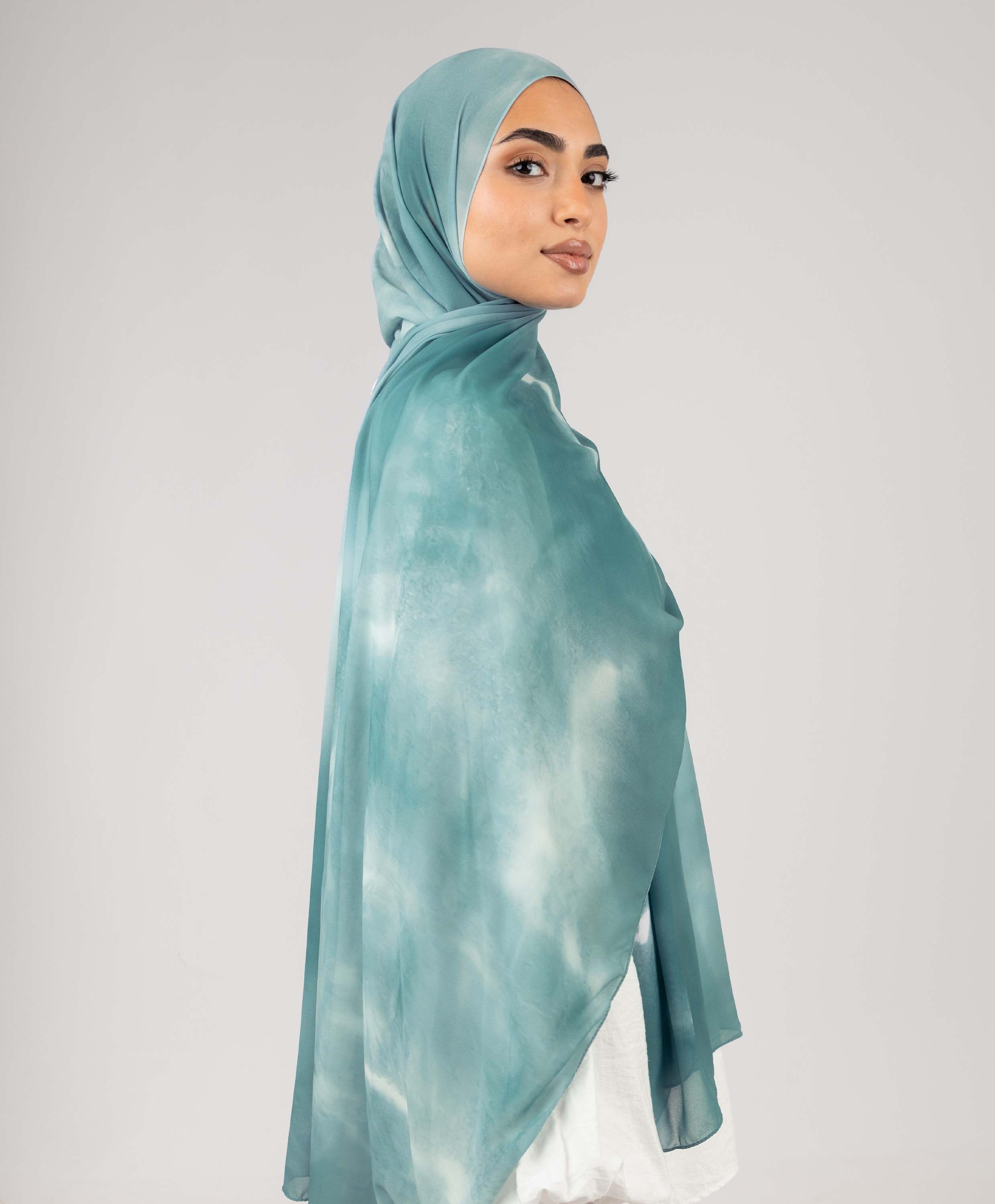 Aura Chiffon Scarf - Image 4