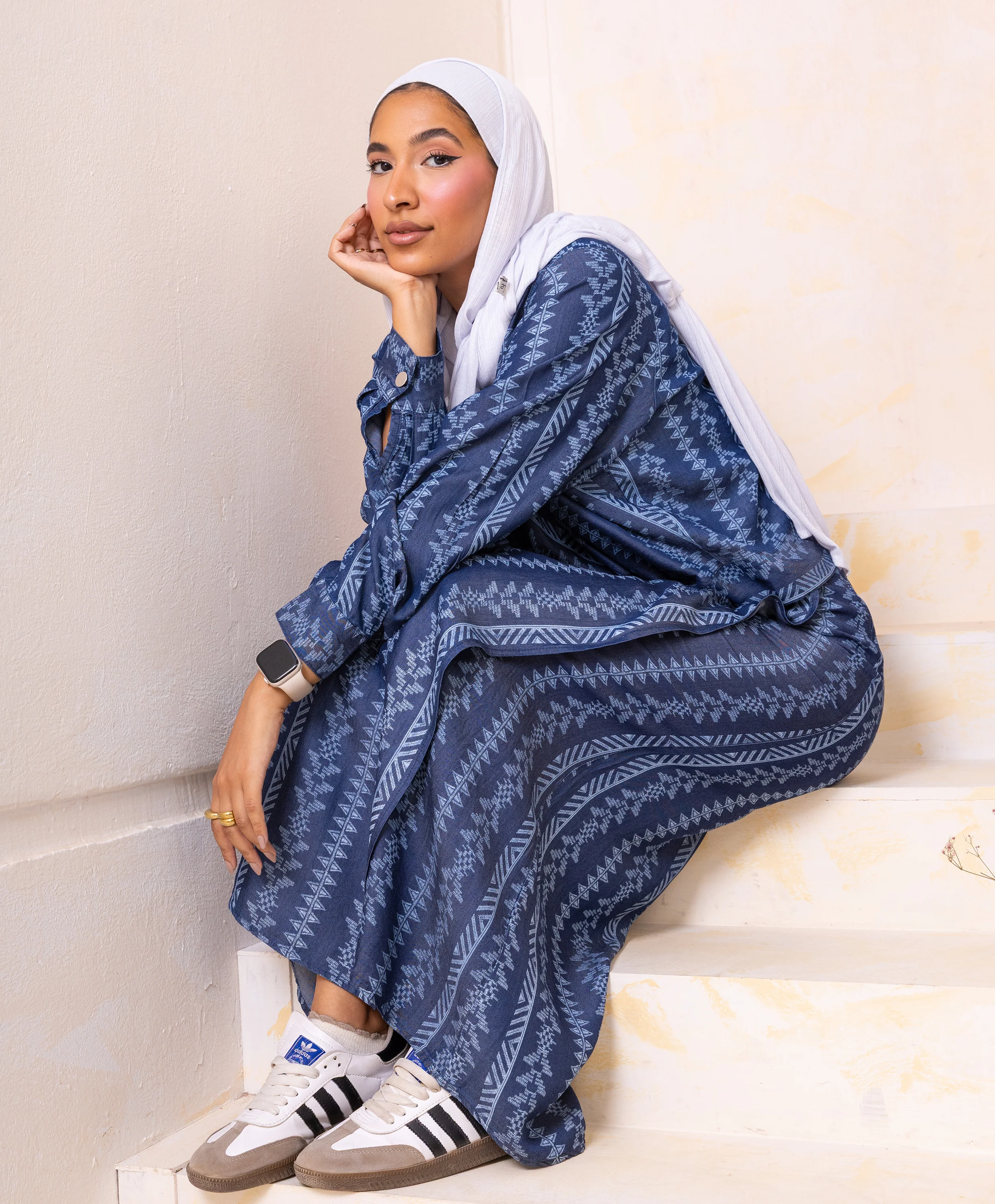 Boho Denim Skirt - Image 4