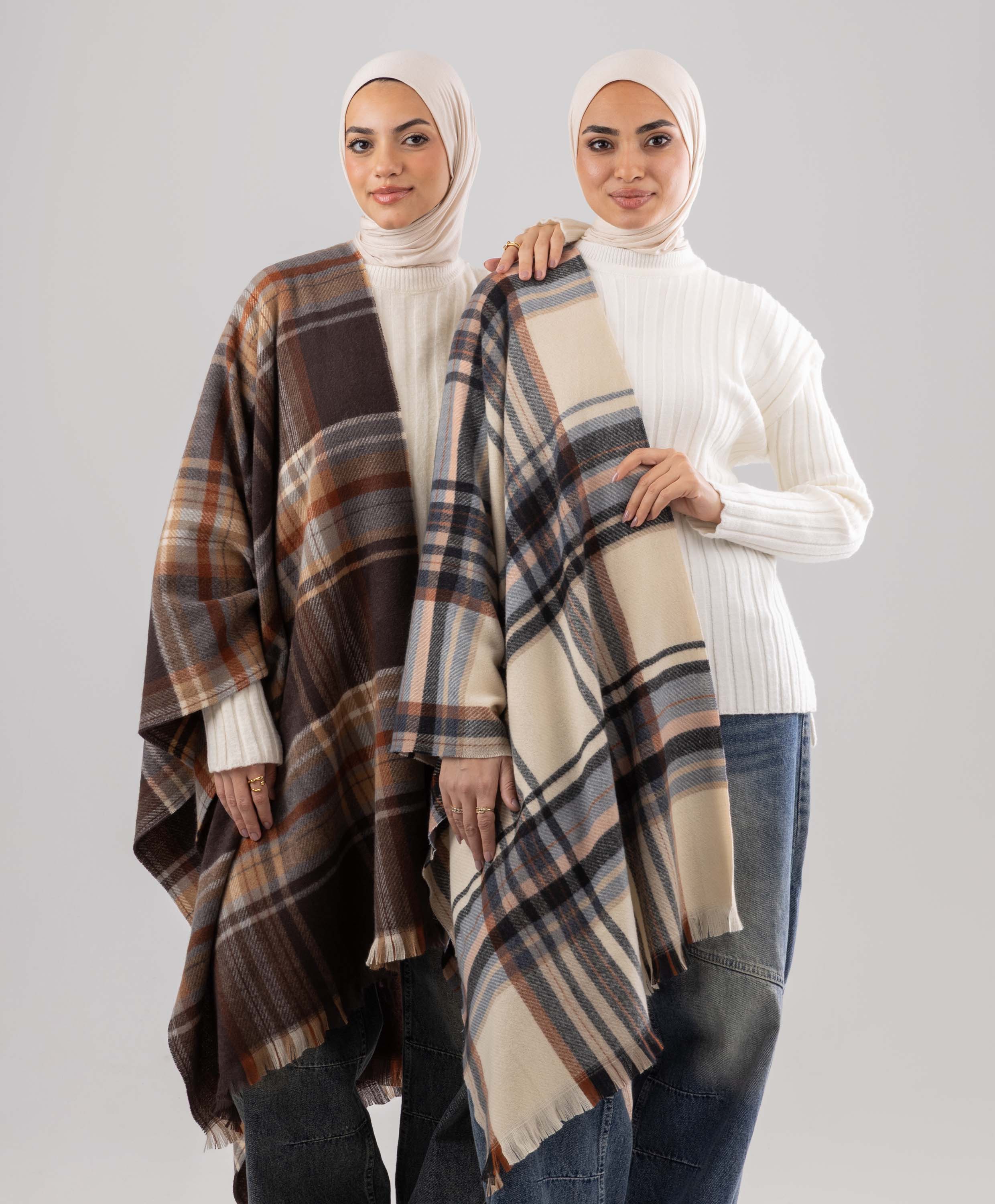 Candy Plaid Shawl
