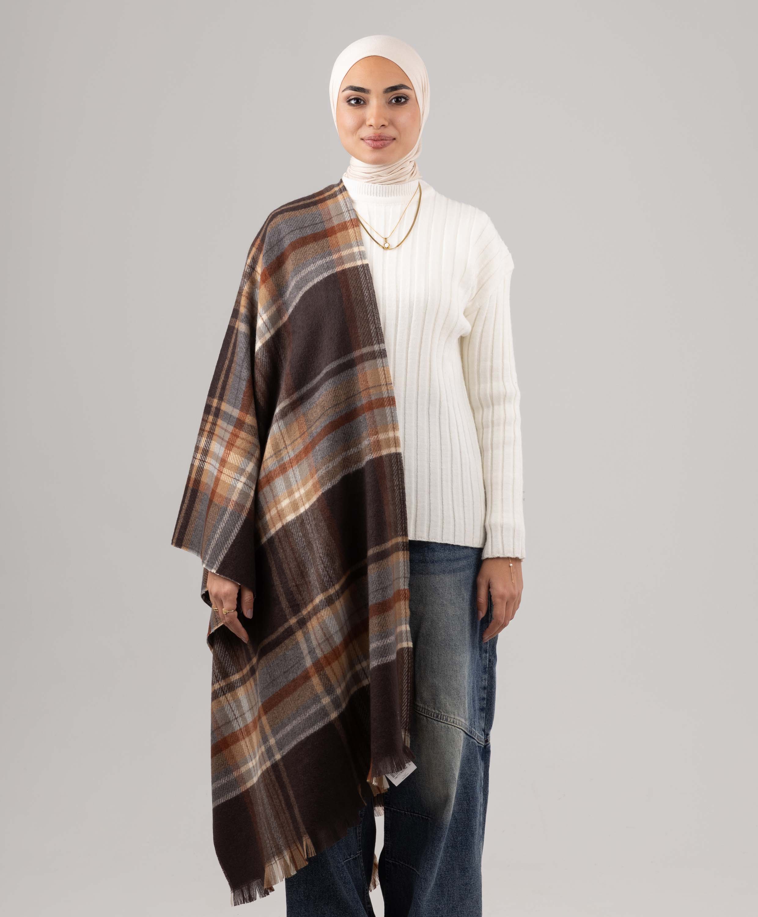 Candy Plaid Shawl - Image 7