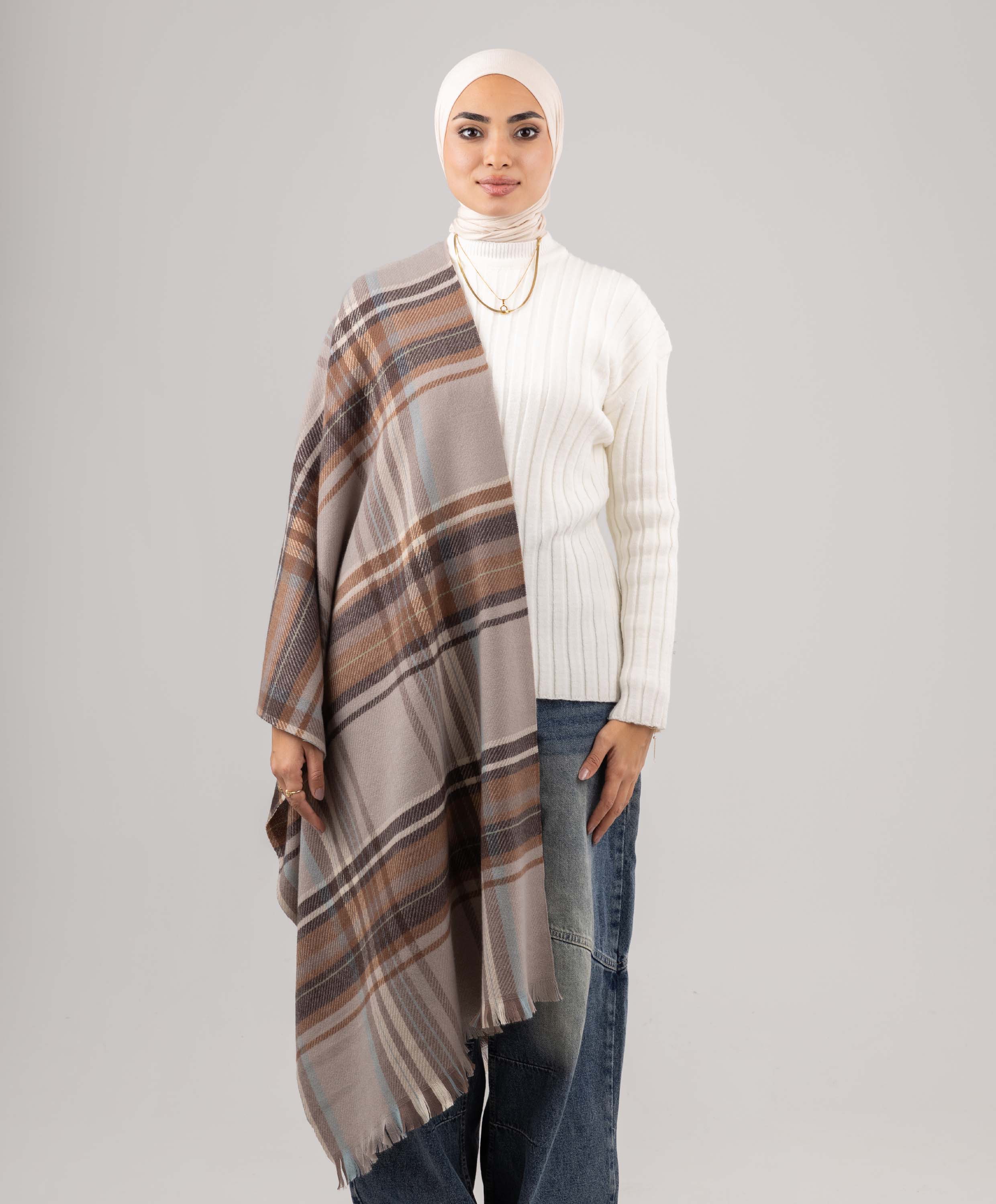 Candy Plaid Shawl - Image 9