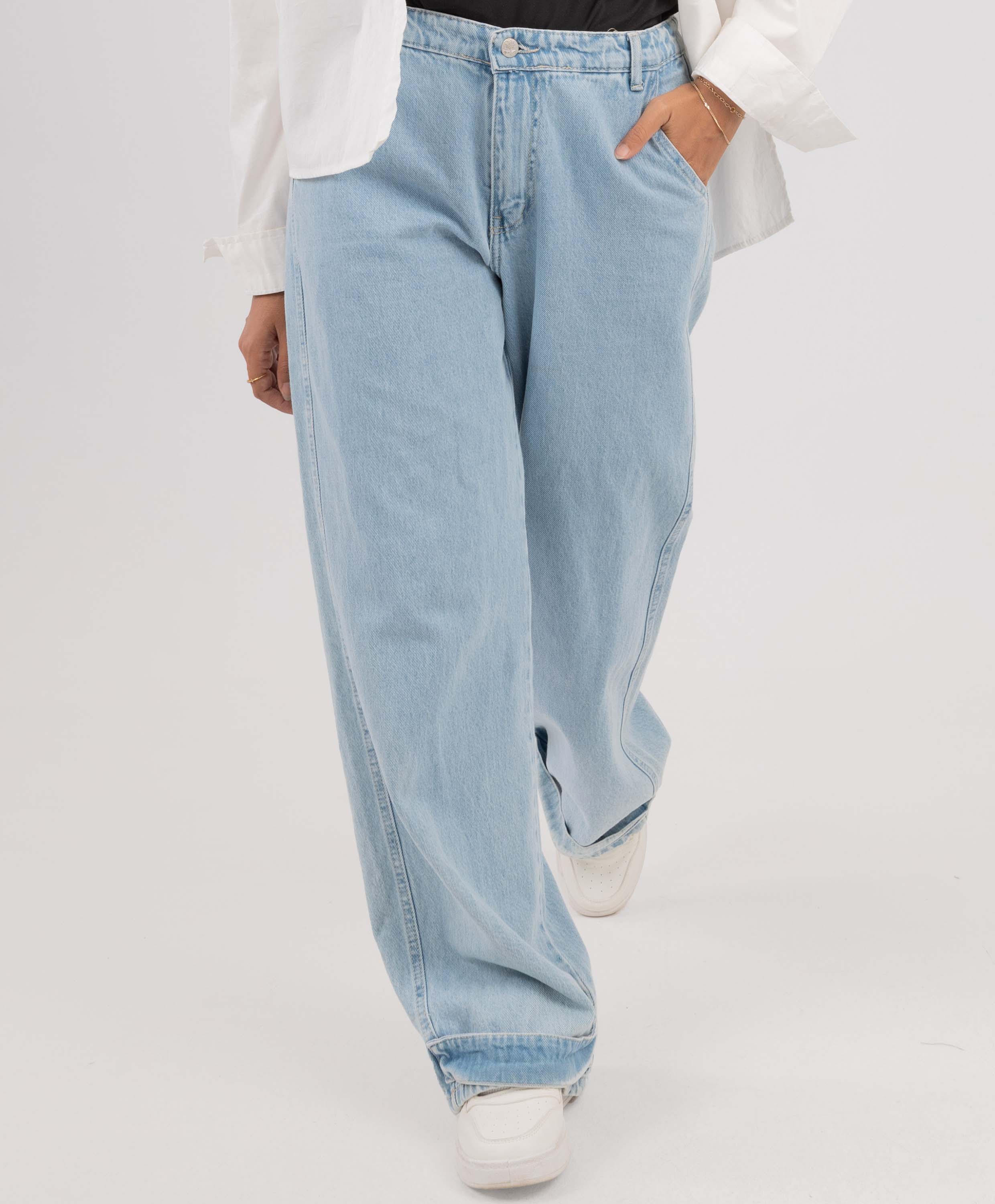 Split Denim Pants - Image 4