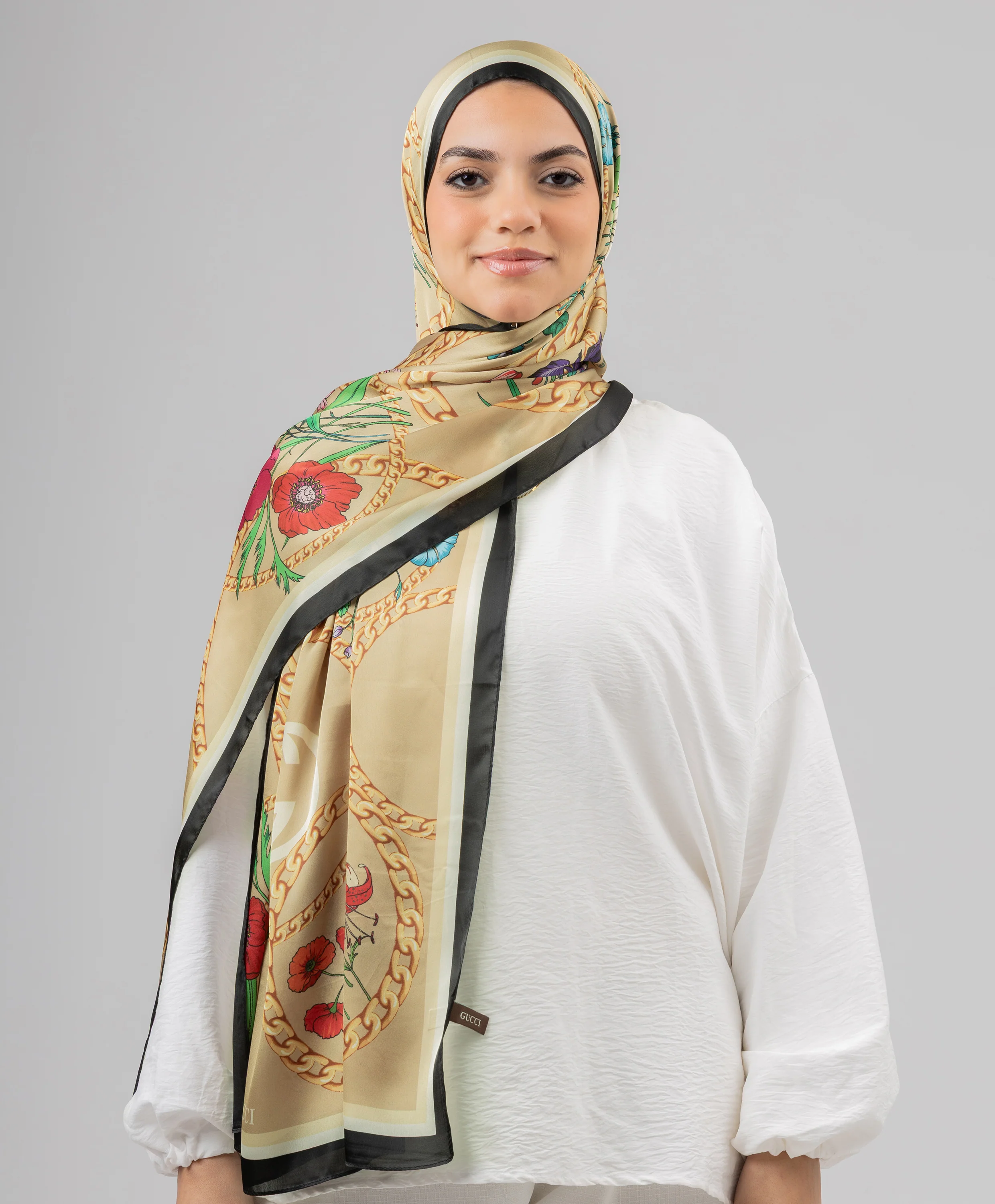 Chainscape Silk Scarf - Image 4