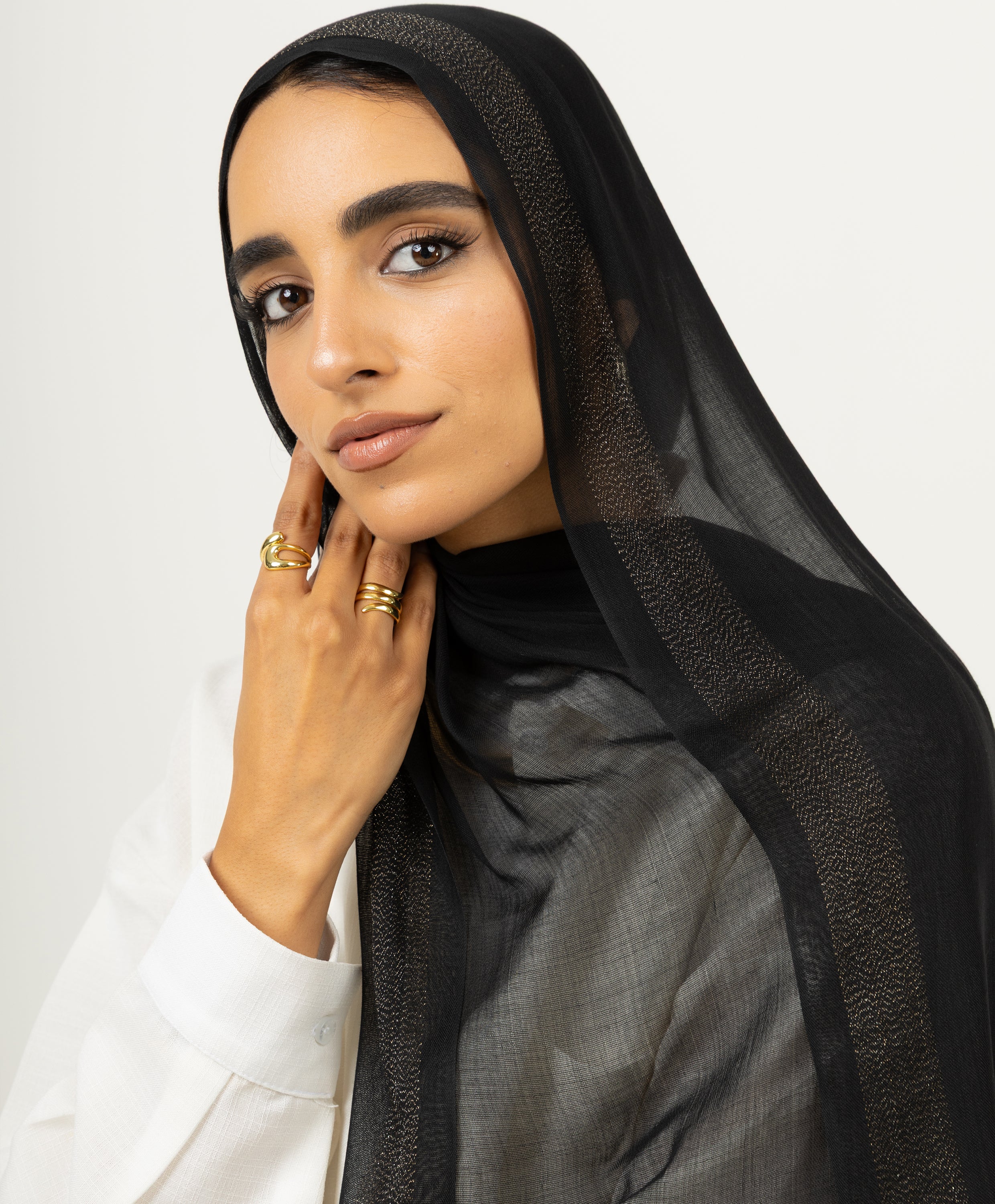 Classy Linen Scarf - Image 4