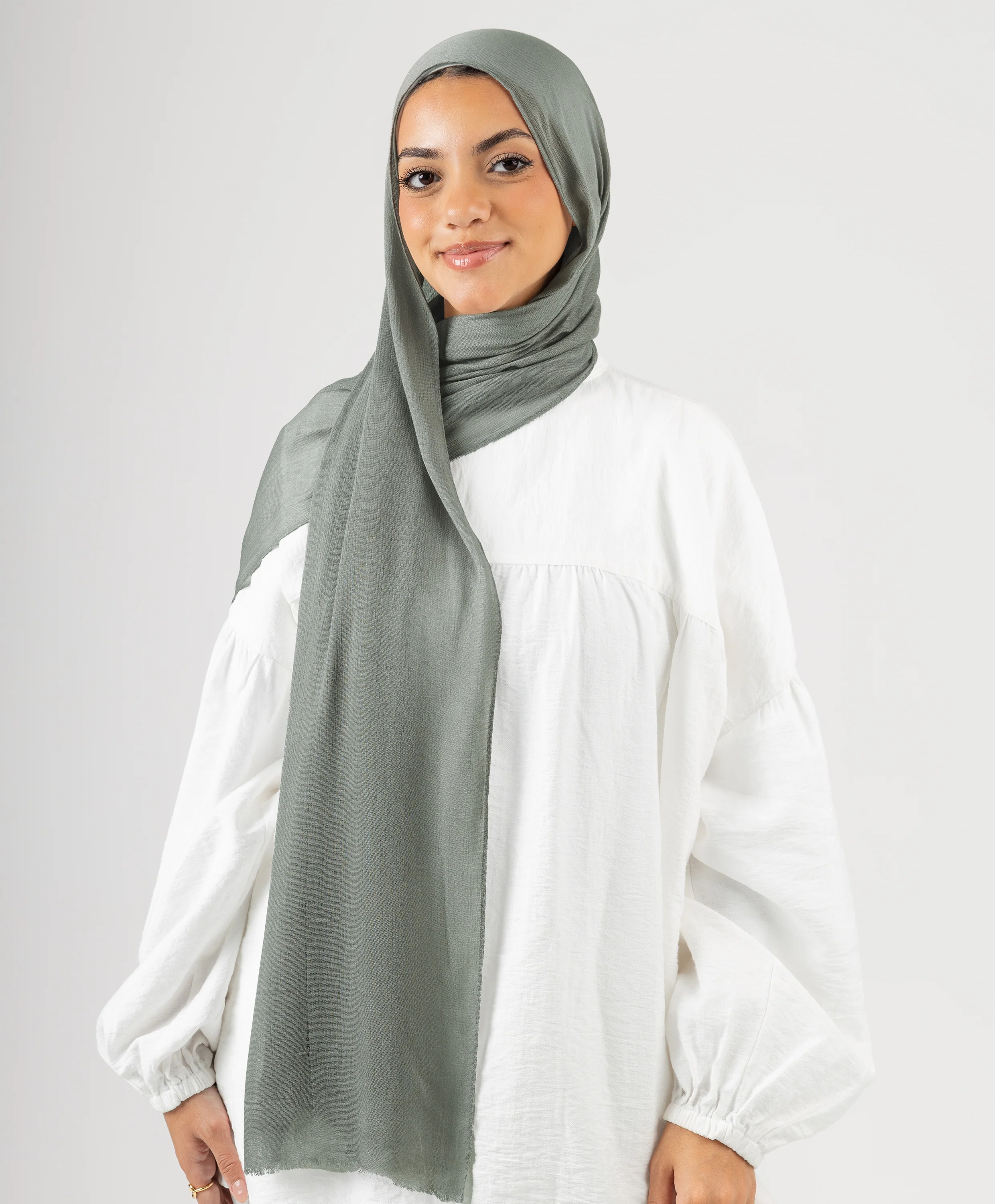 Cotton Crinkle Scarf - Image 25
