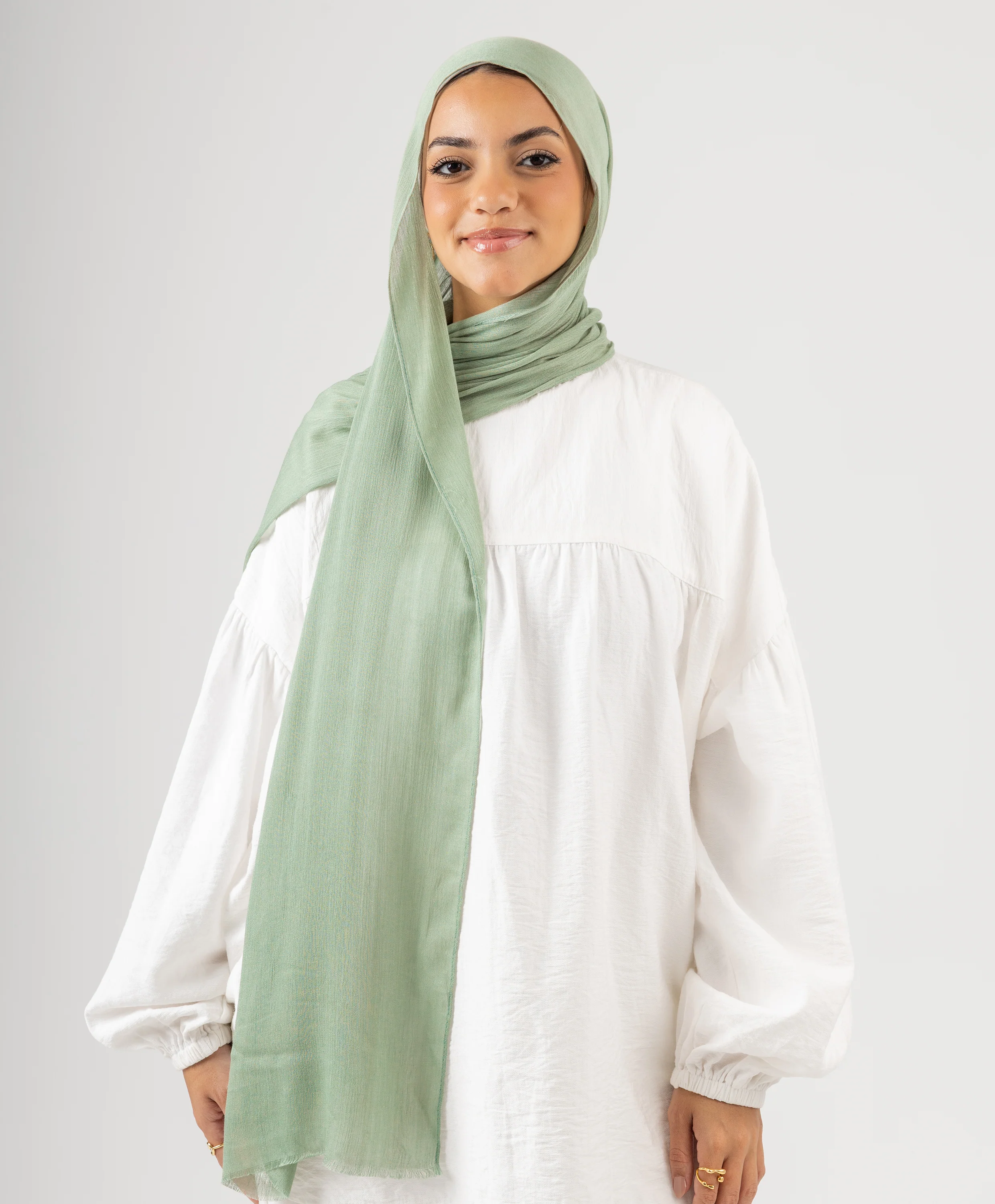 Cotton Crinkle Scarf - Image 26