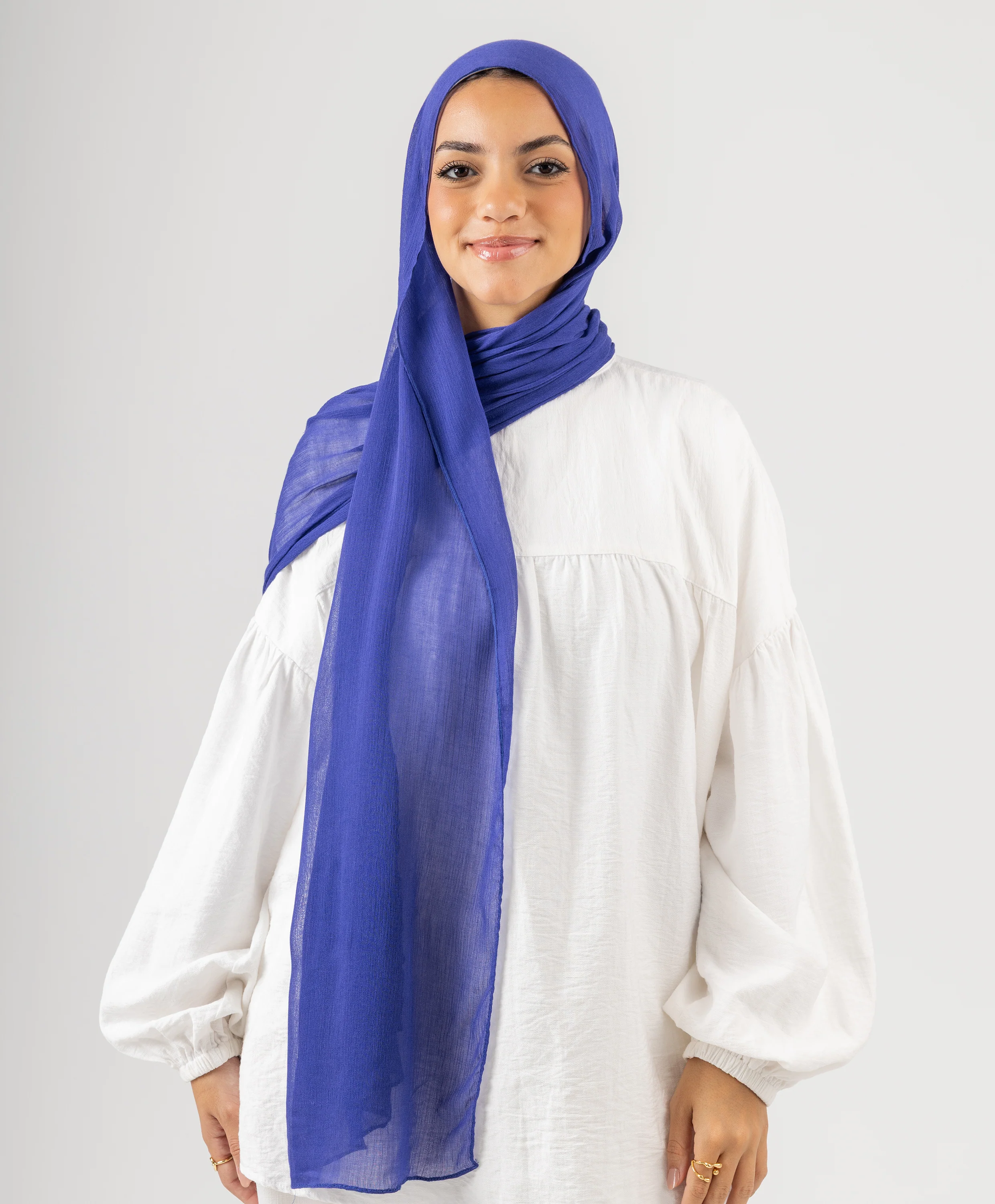 Cotton Crinkle Scarf - Image 34