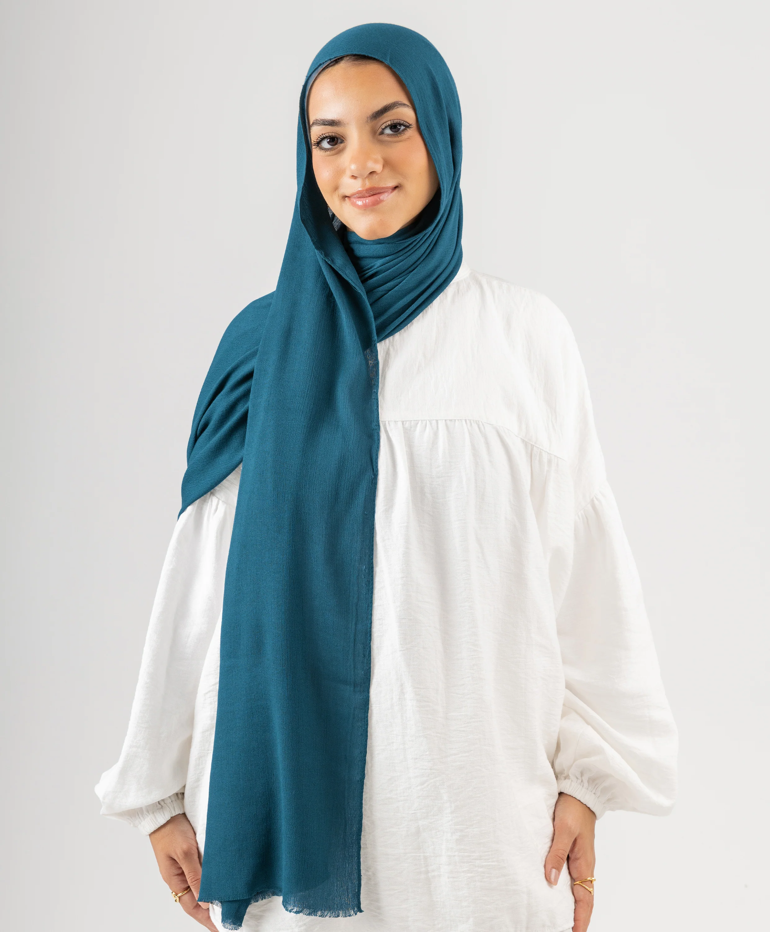 Cotton Crinkle Scarf - Image 35