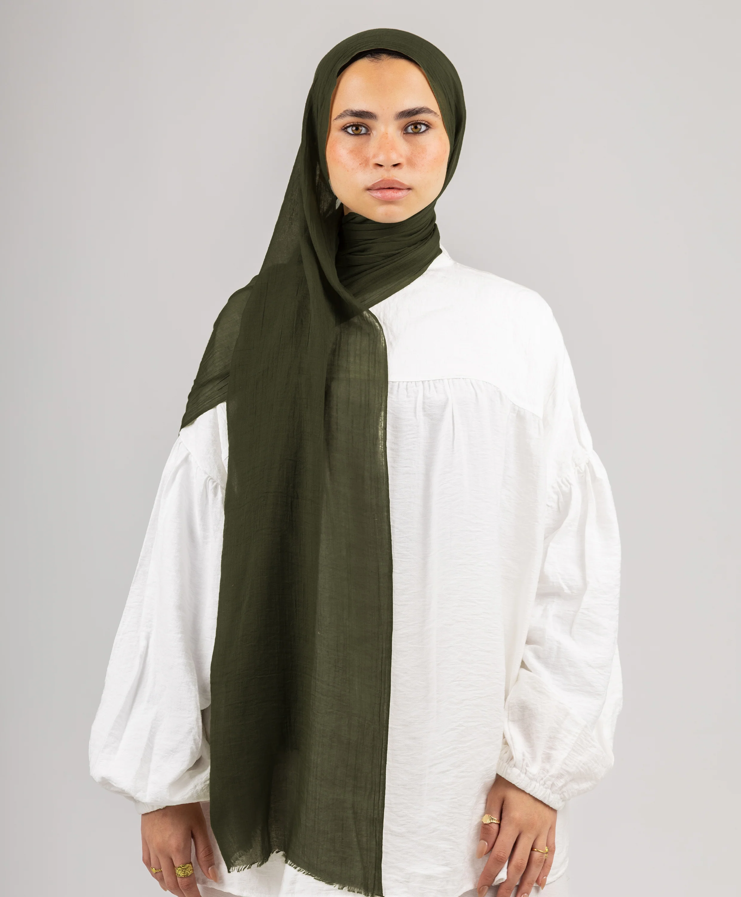 Cozy Cotton Scarf - Image 36