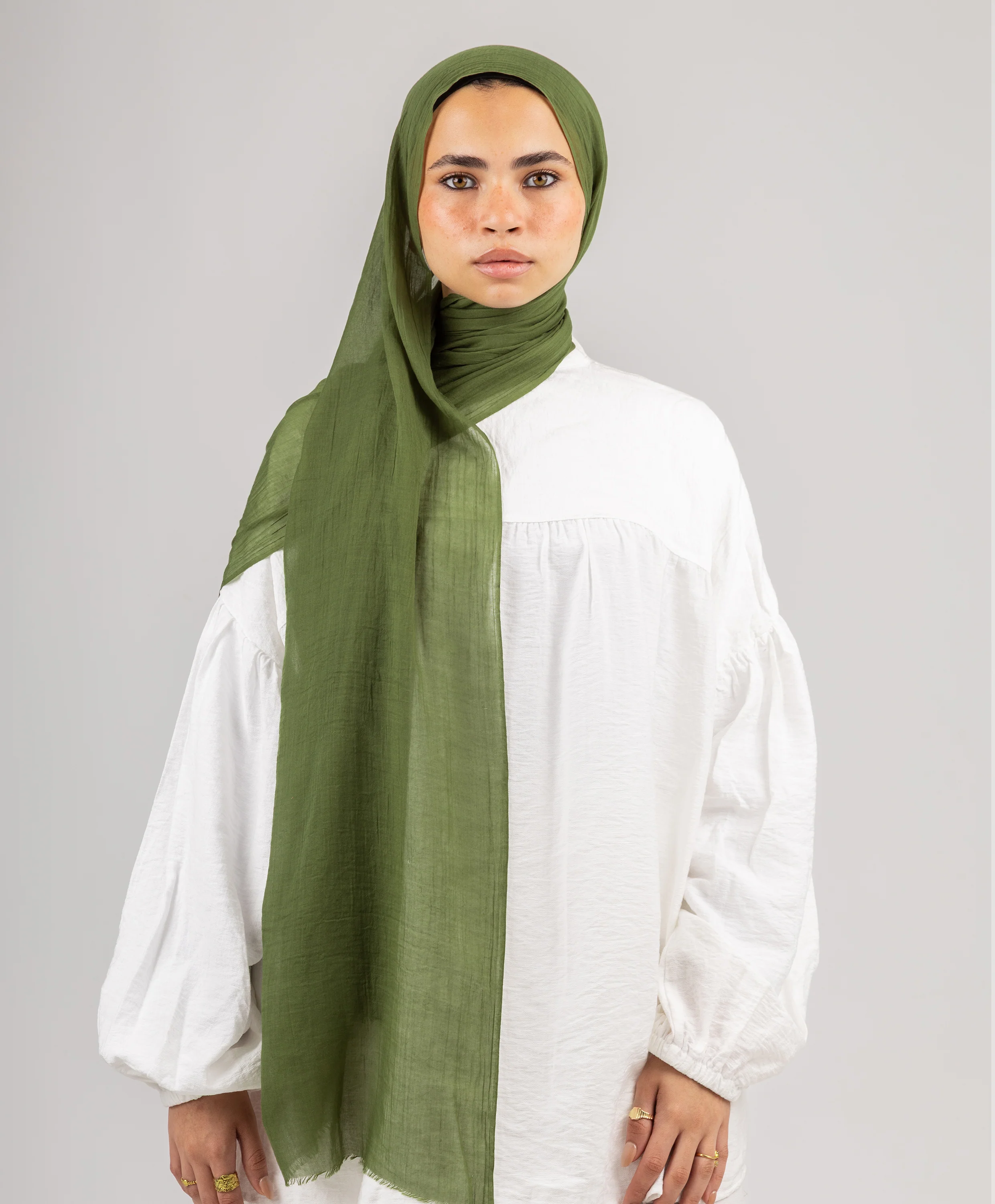 Cozy Cotton Scarf - Image 7