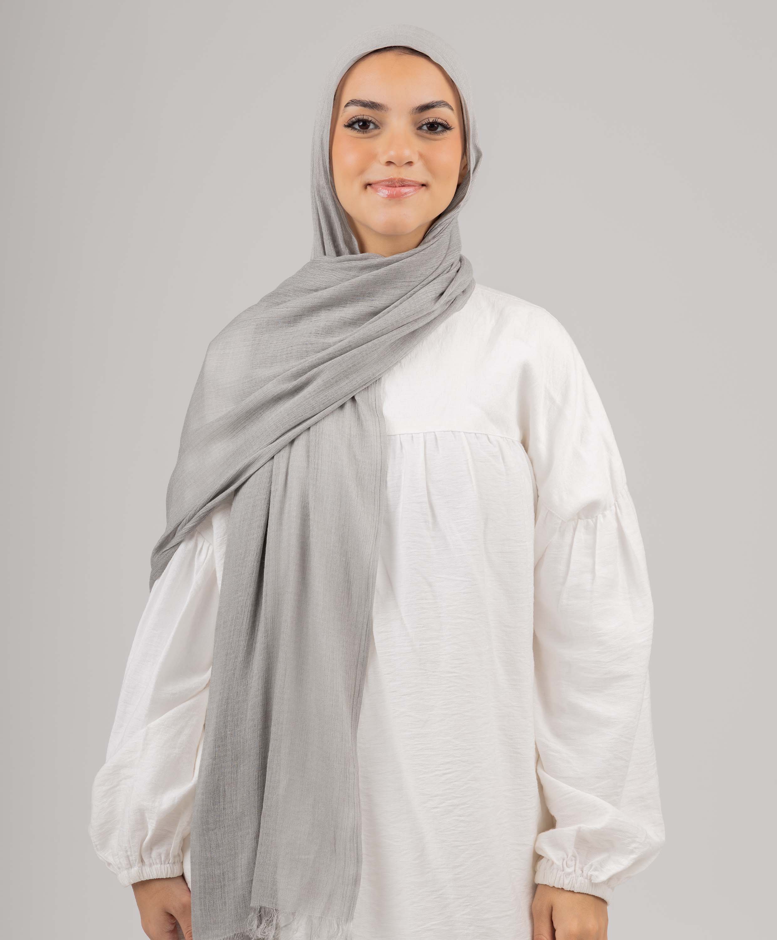 Cozy Marble Linen Scarf - Image 10