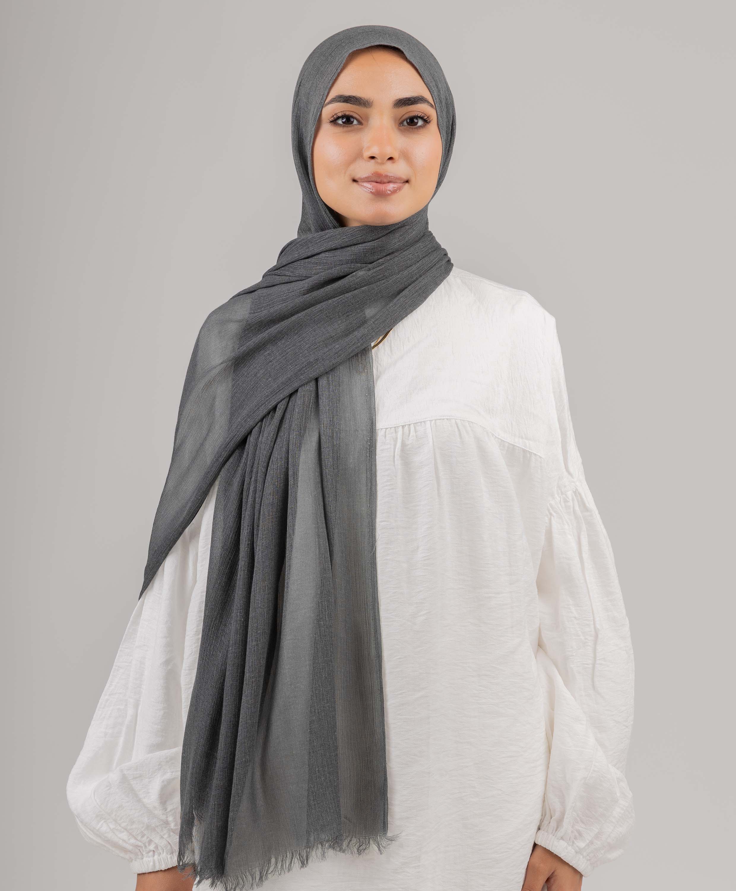 Cozy Marble Linen Scarf - Image 14