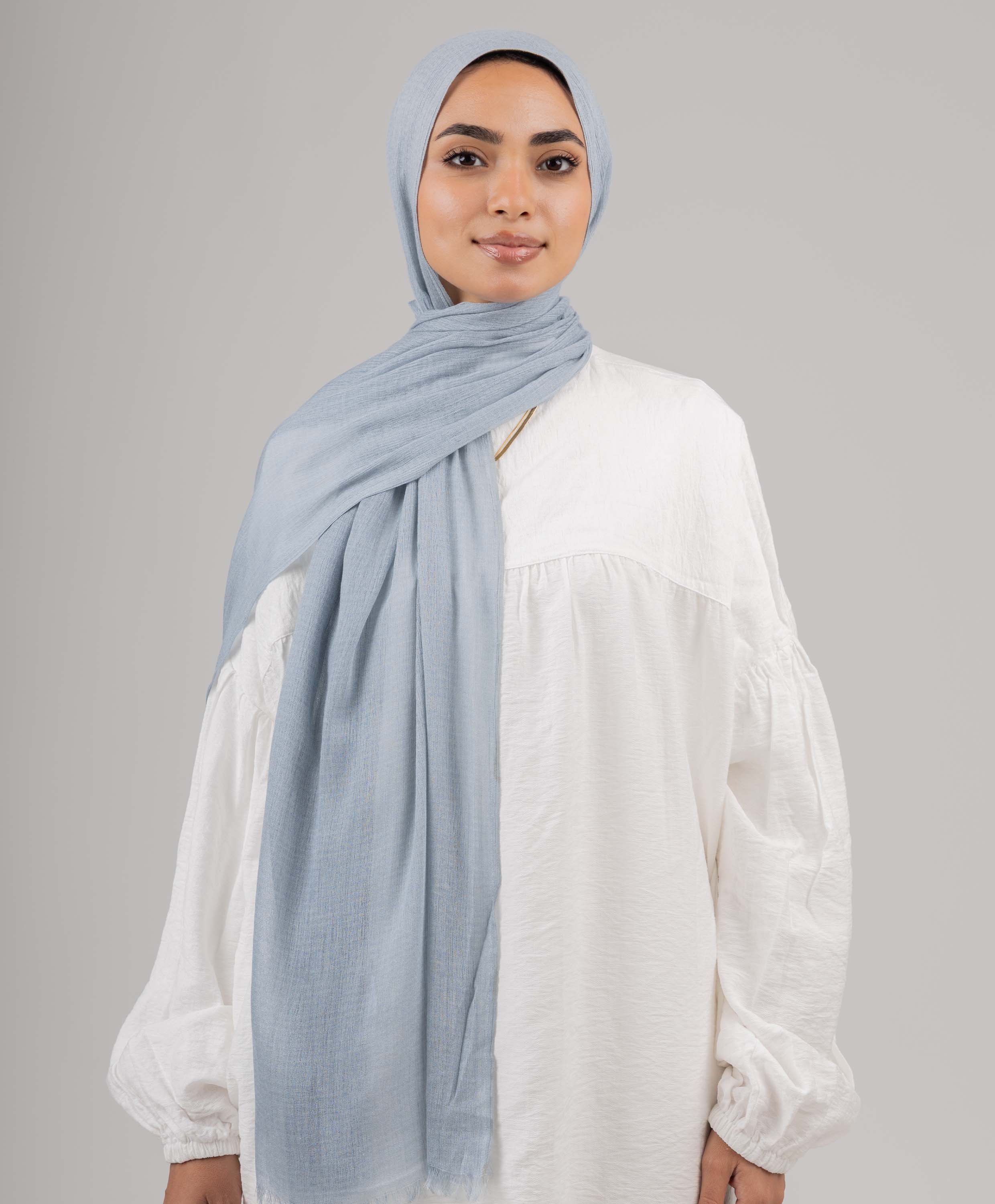 Cozy Marble Linen Scarf - Image 16
