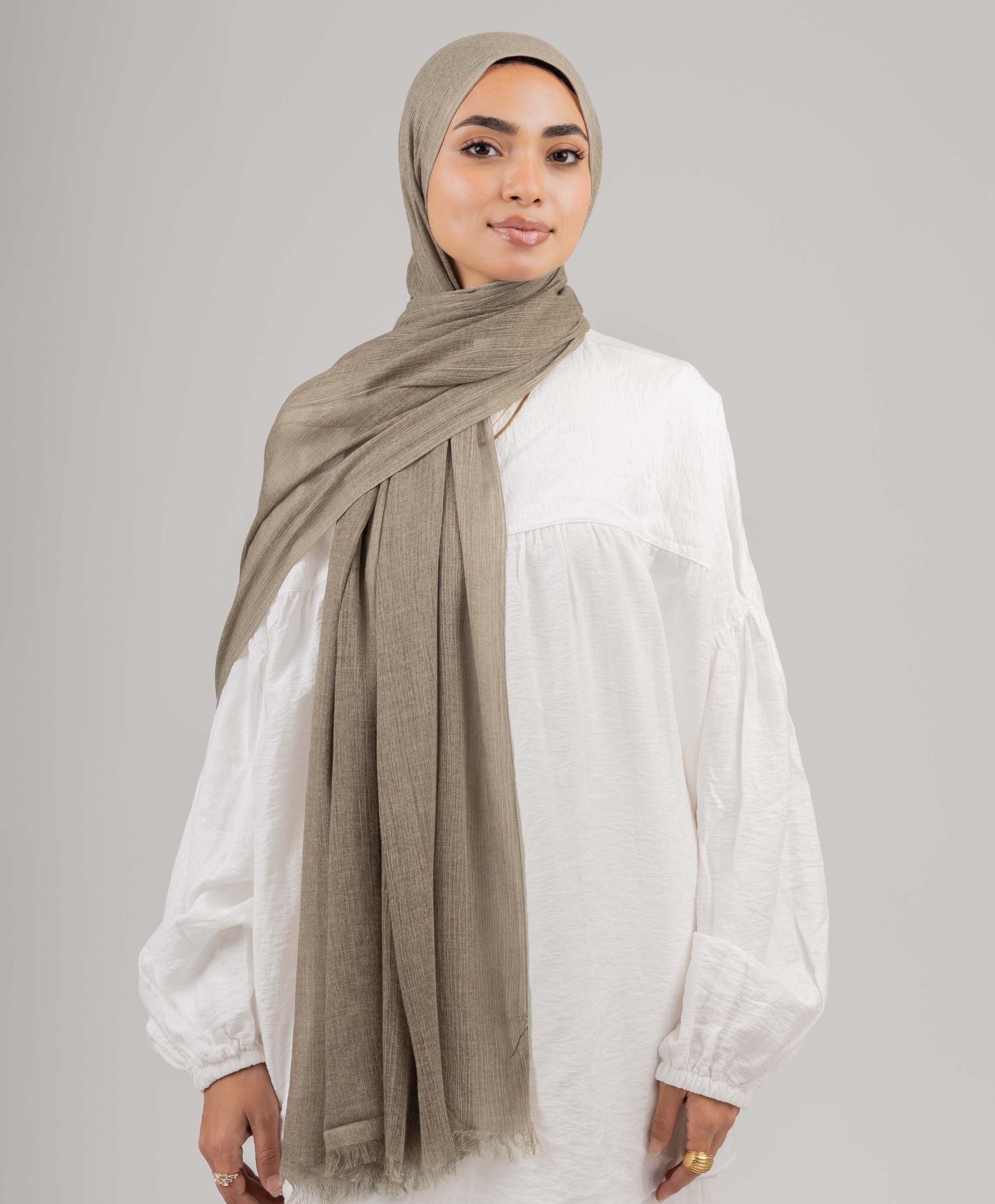 Cozy Marble Linen Scarf - Image 21
