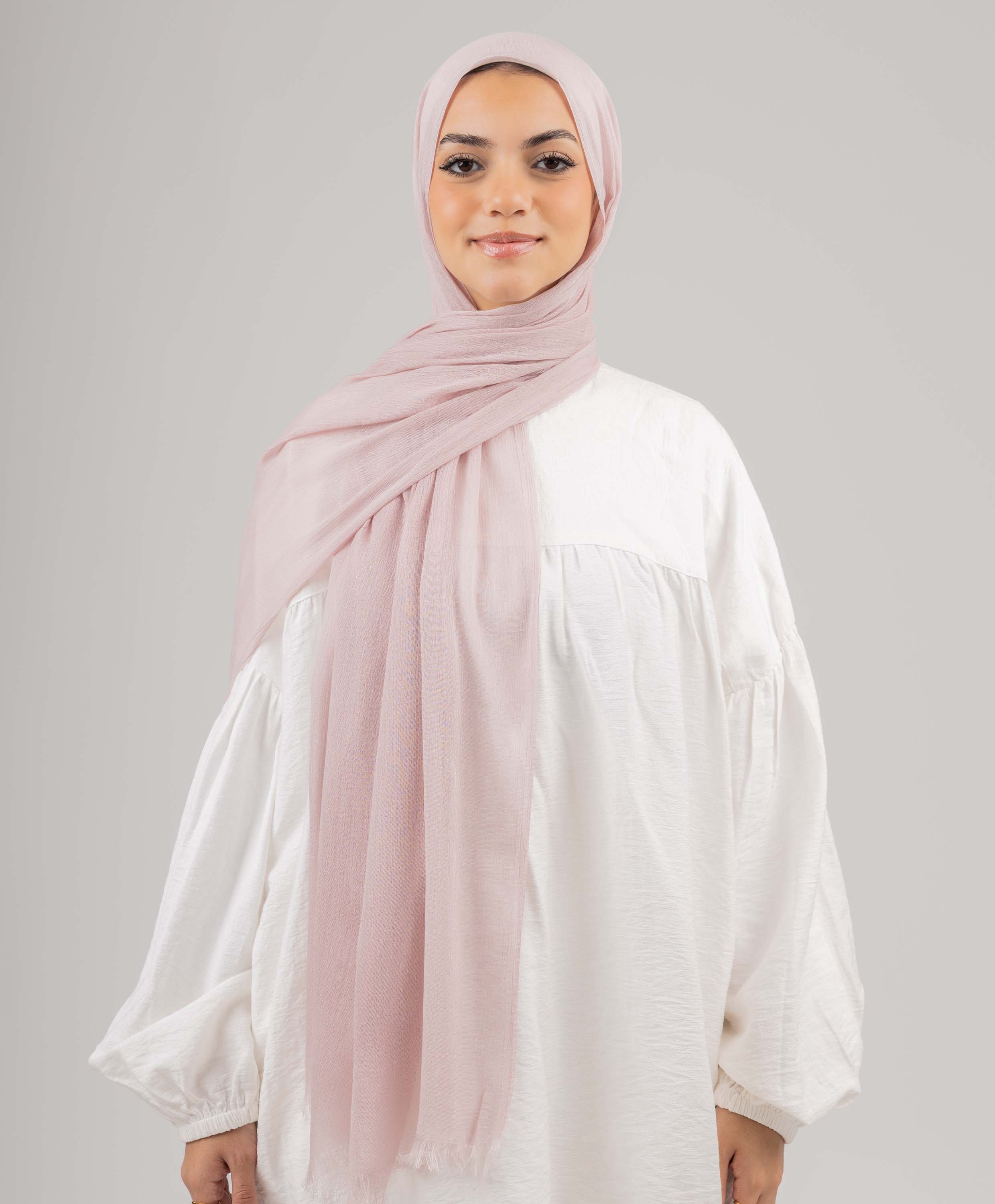 Cozy Marble Linen Scarf - Image 6