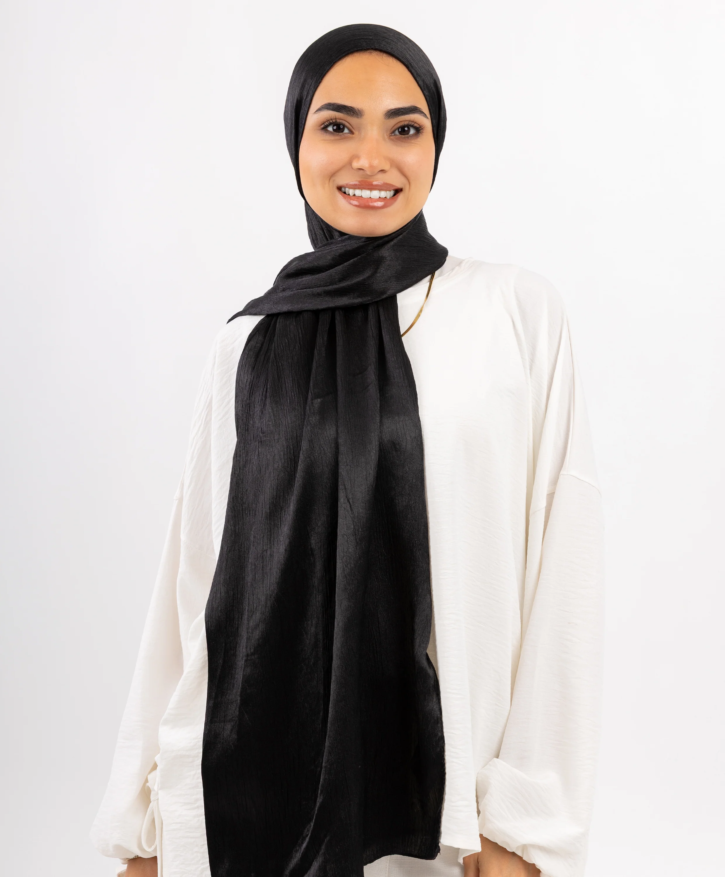 Crushed Satin Scarf - Image 12