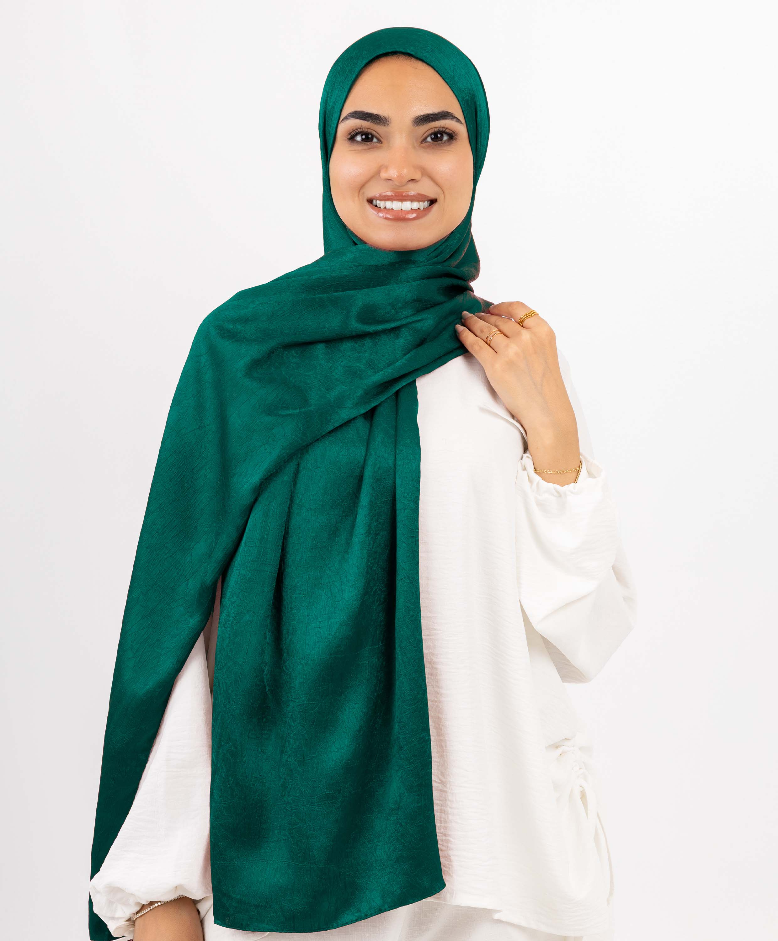 Crushed Satin Scarf - Image 19