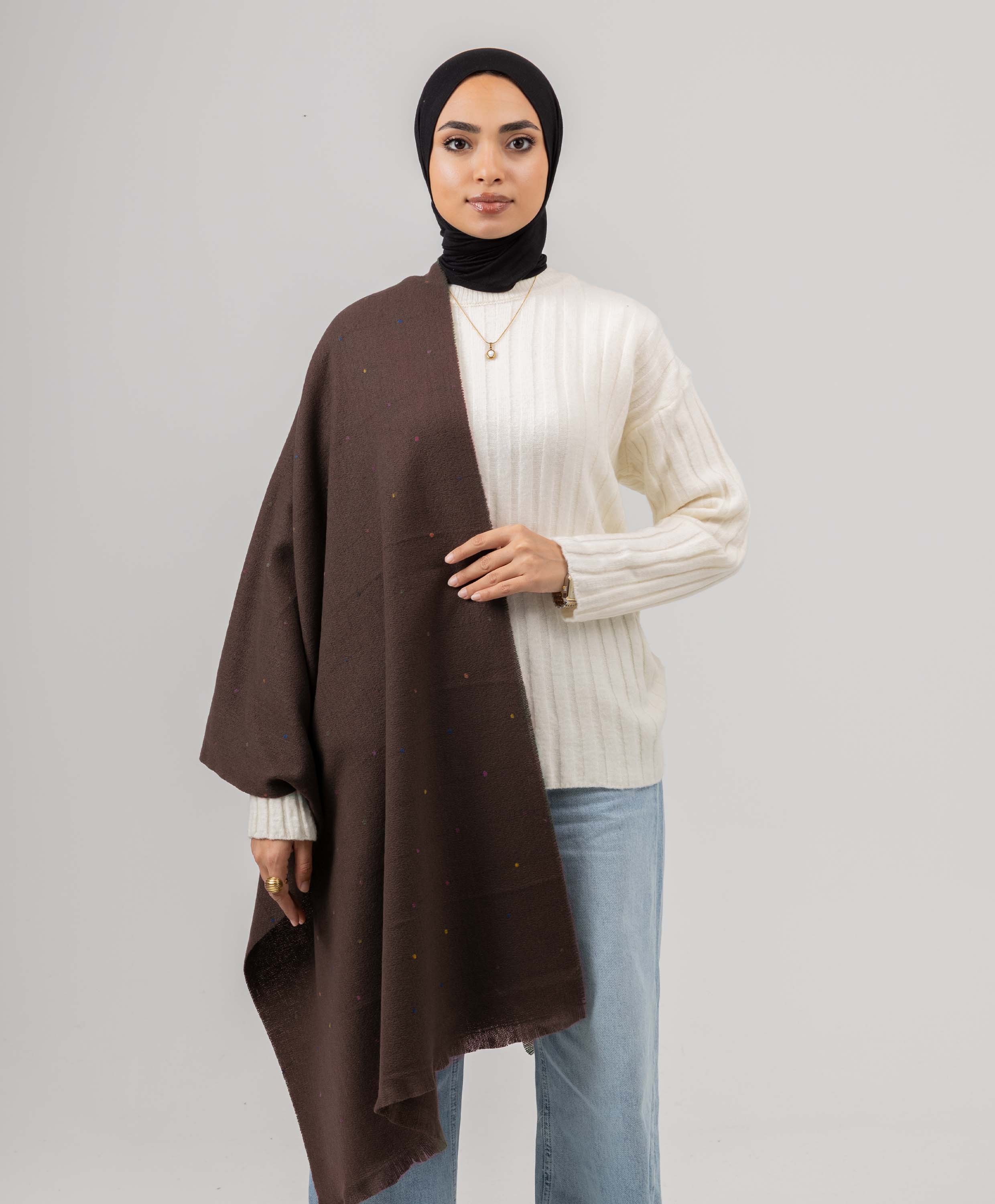 Dots Winter Shawl - Image 8