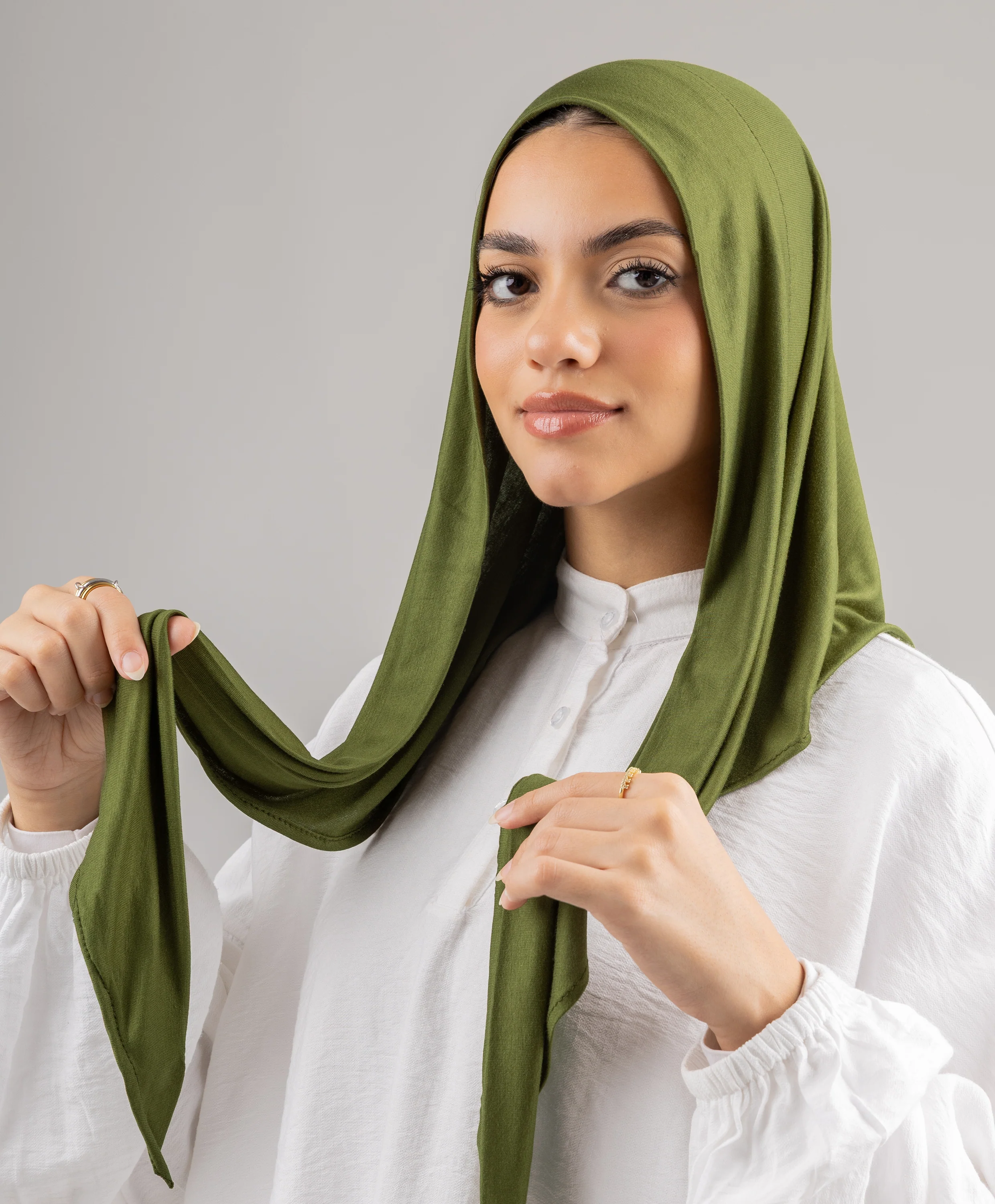 Easy Opened Wrap Scarf - Image 11