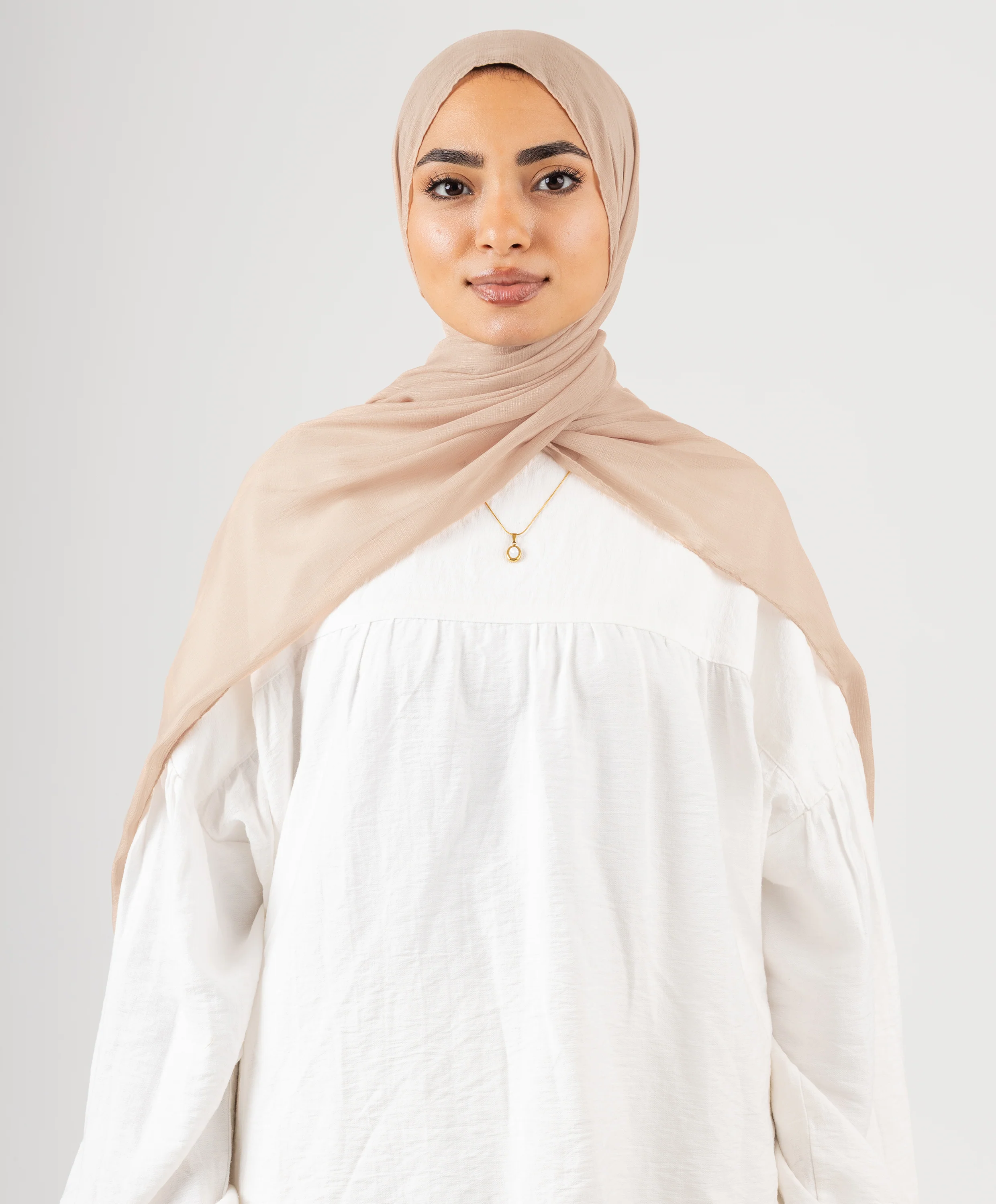 Elegance Crinkle Chiffon Scarf - Image 4