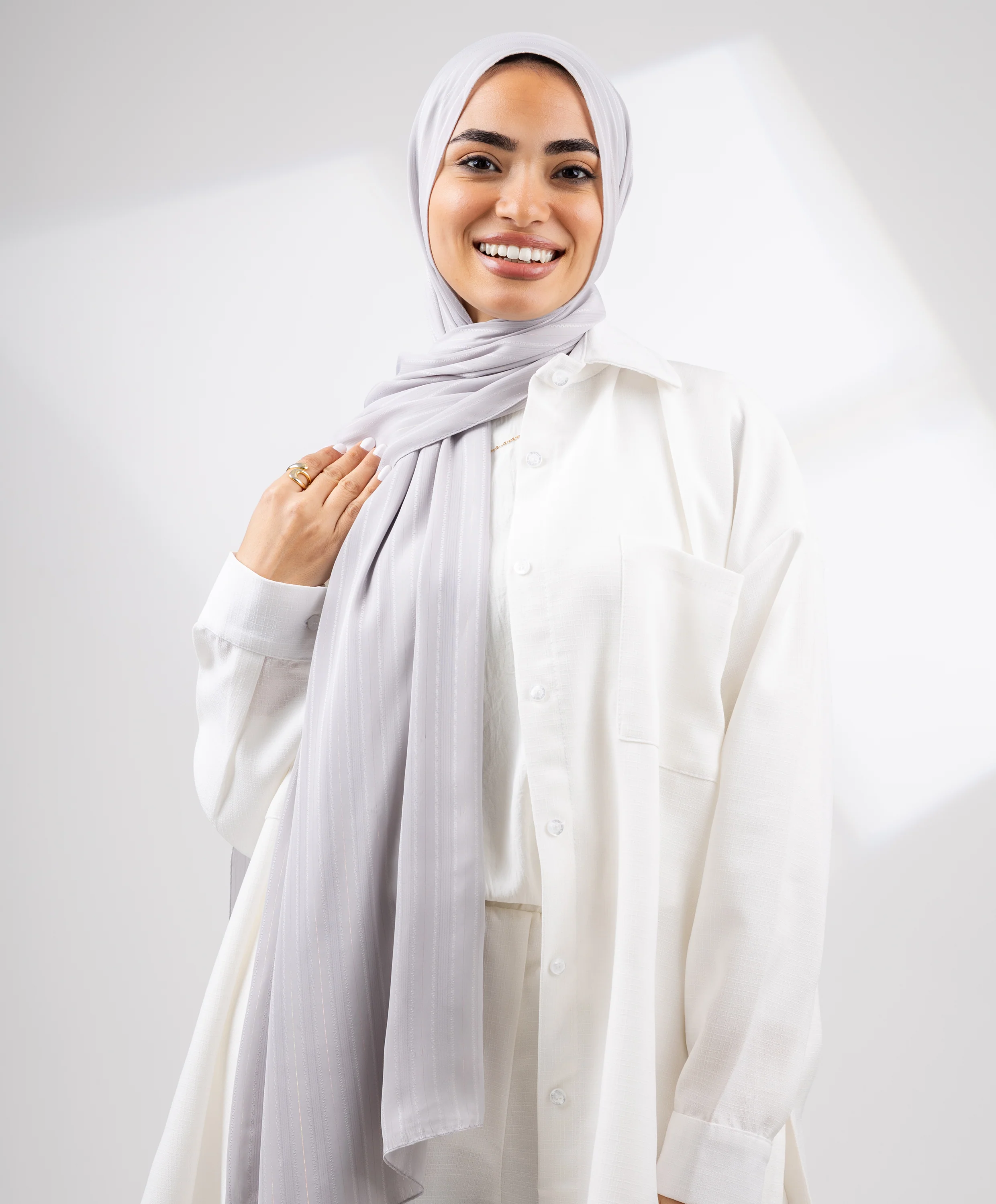 Elegant Chiffon Scarf - Image 7