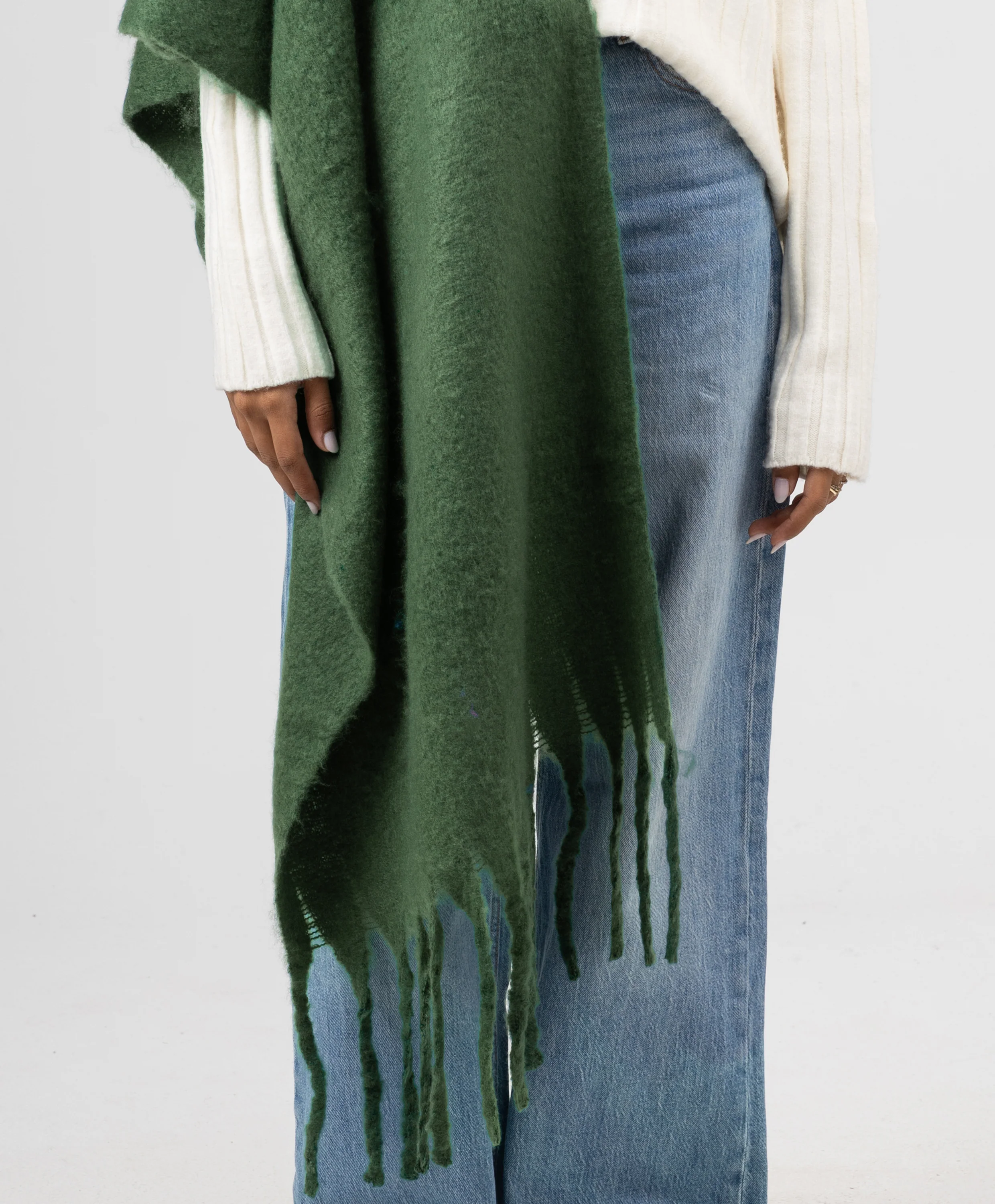 Essential Shawl-Green - Image 2