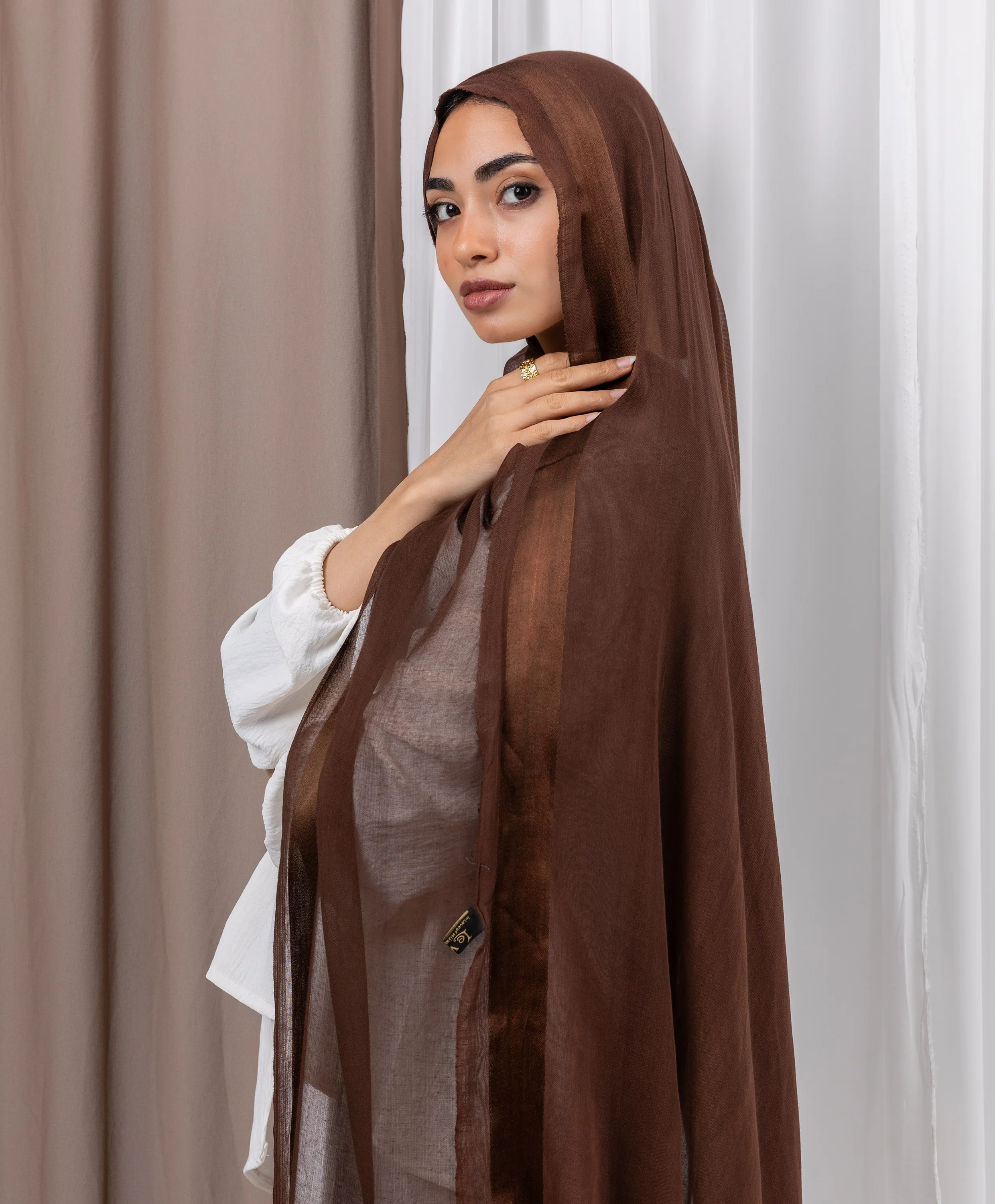 Everyday Linen Satin Scarf - Image 31