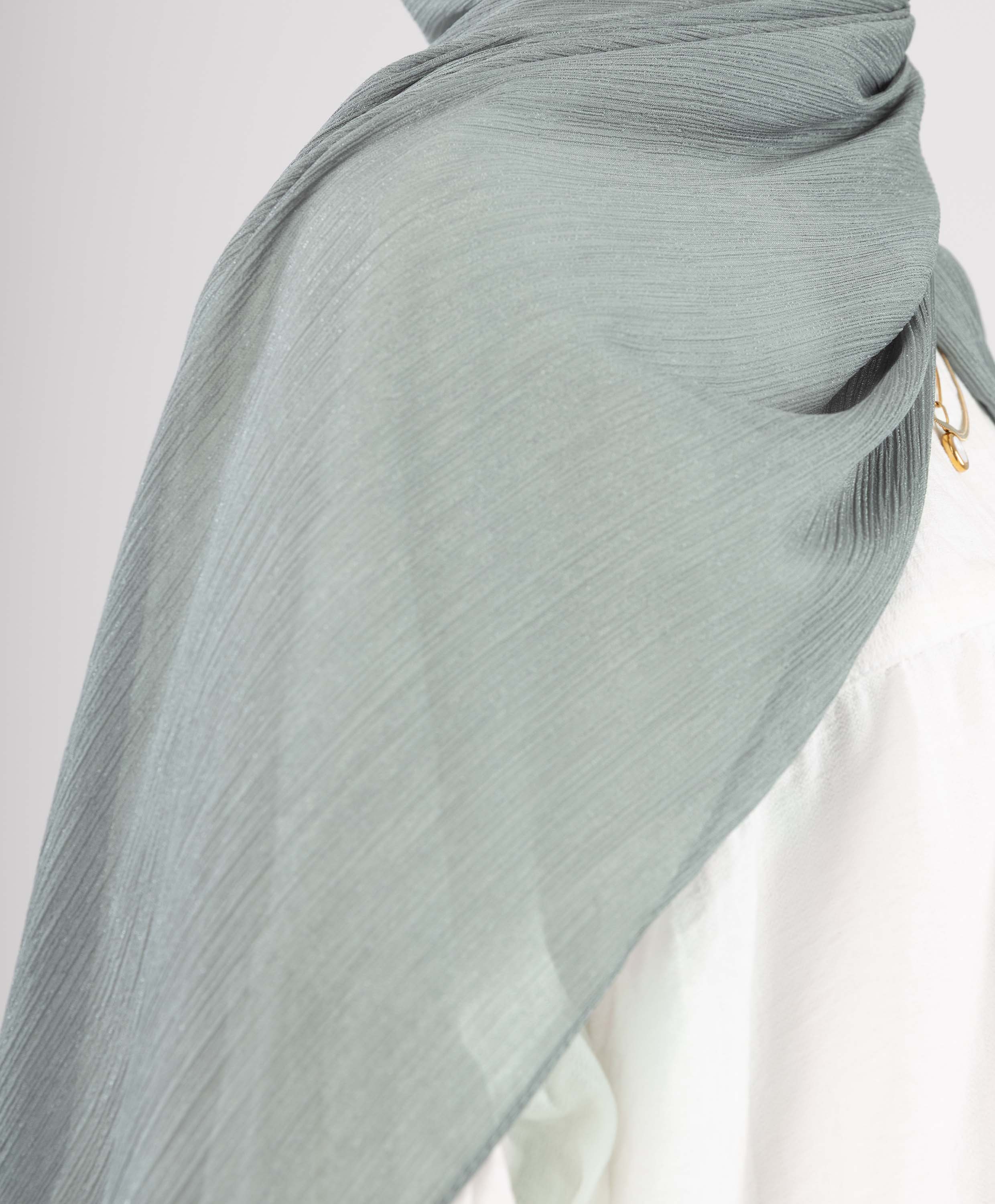 Glittery Chiffon Scarf - Image 21