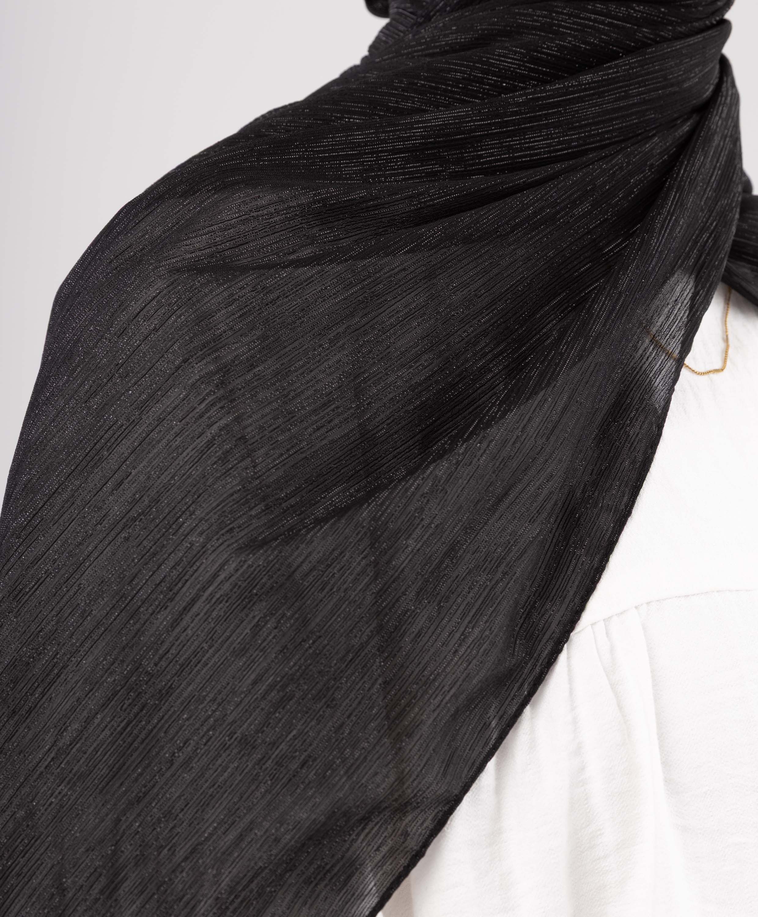 Glittery Chiffon Scarf - Image 23