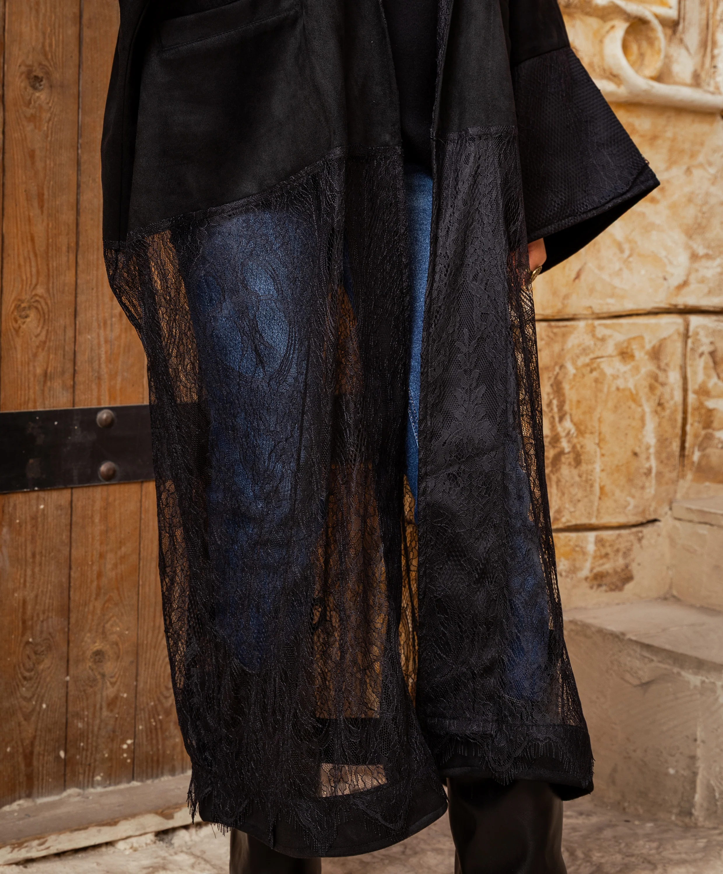 Half Lace Kaftan - Image 2