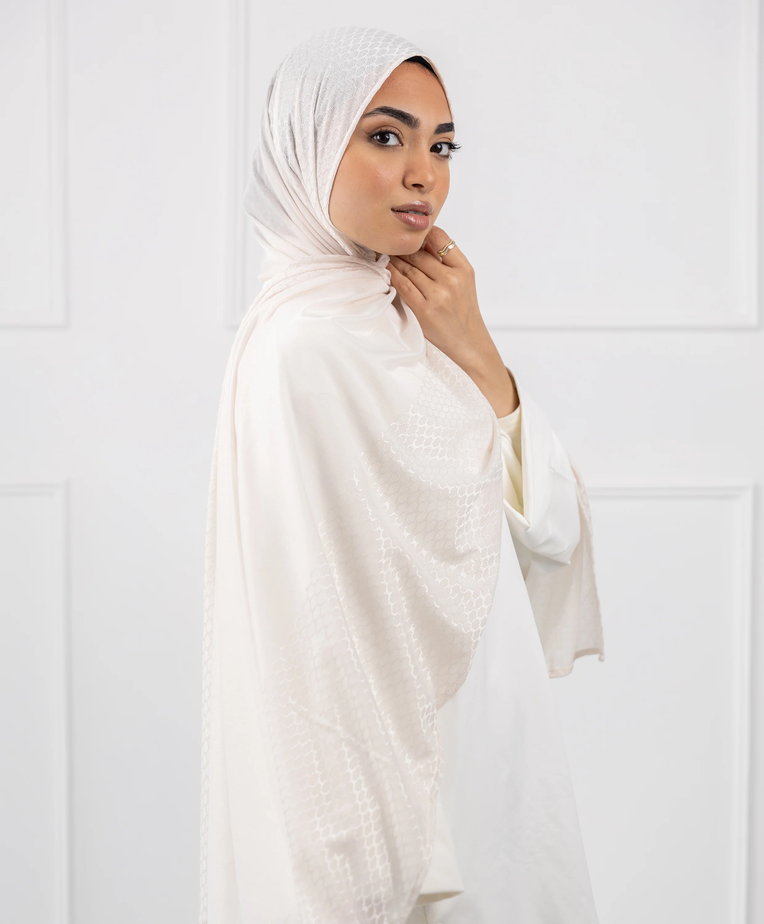 Honeycomb Lycra Scarf - Image 5