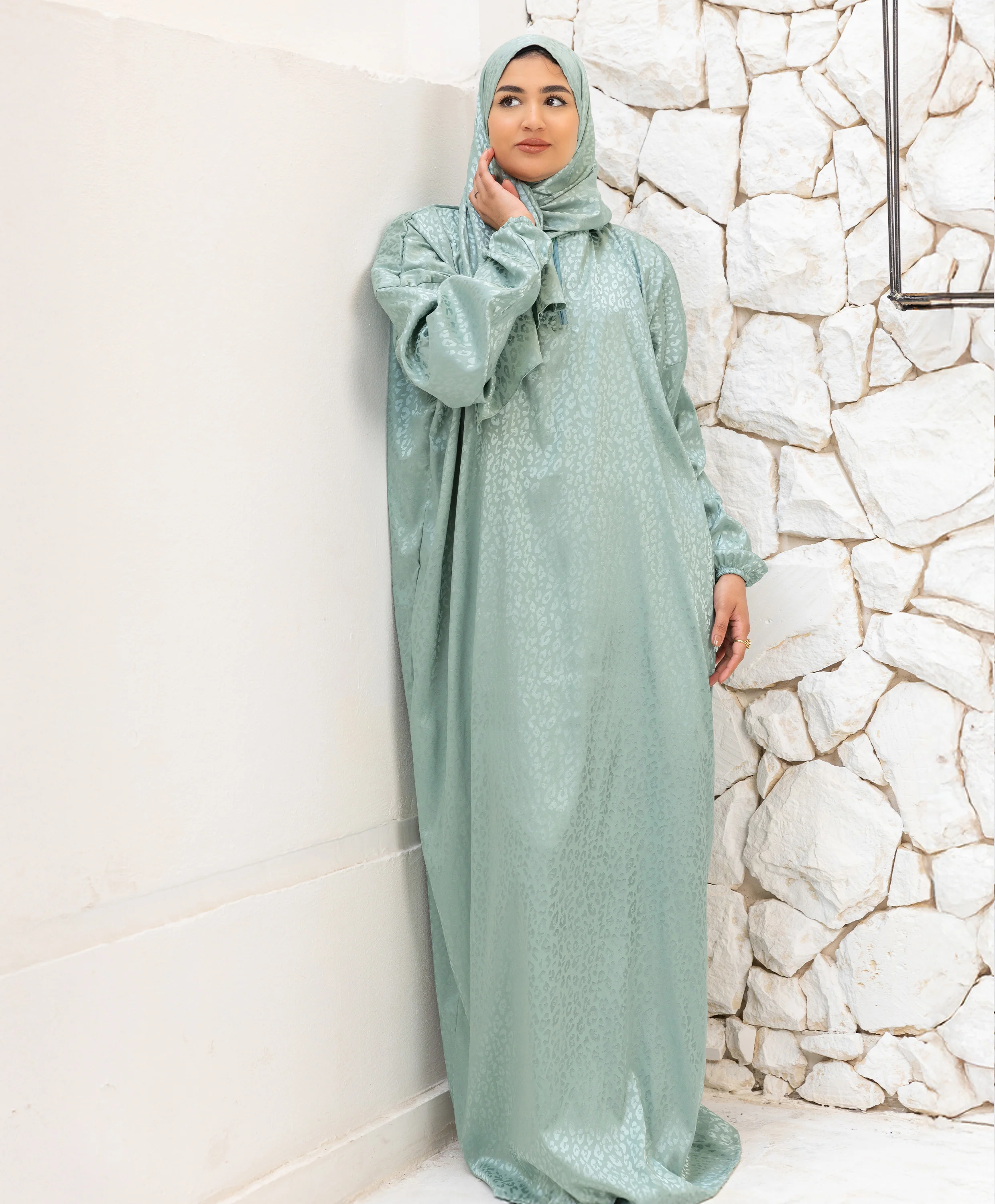 Jacquard Satin Isdal - Image 6