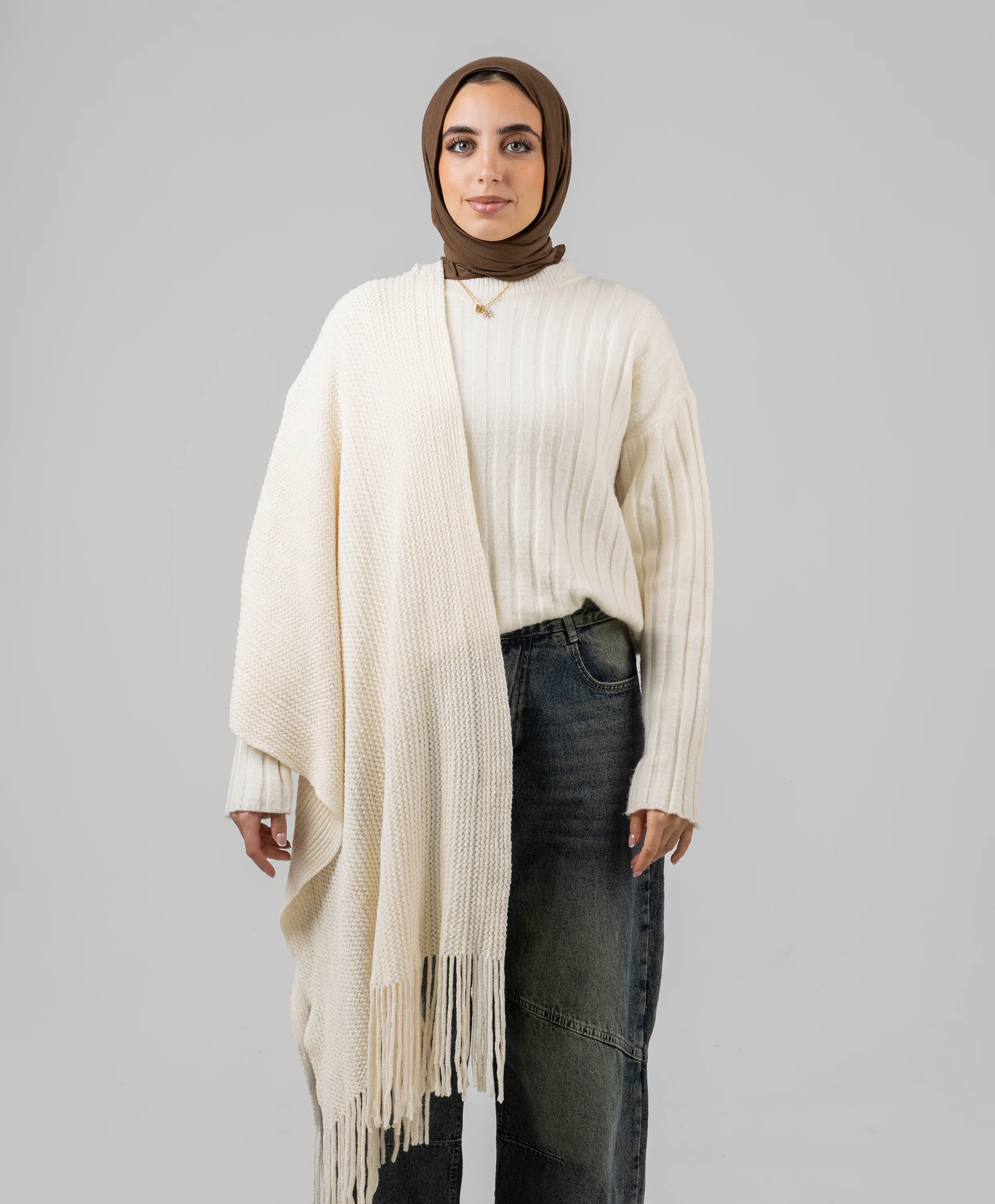 Knitted Winter Shawl - Image 16