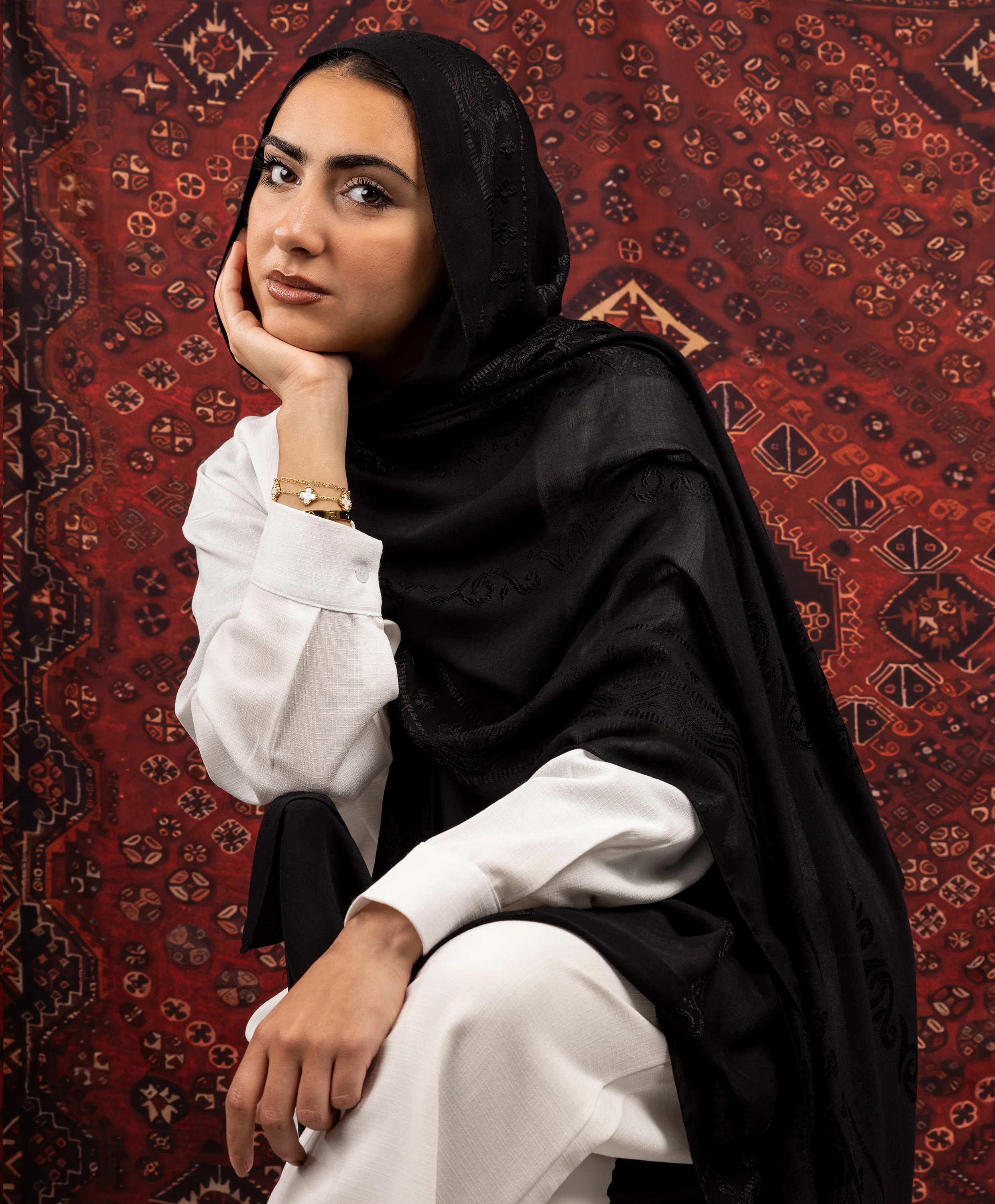 Lavish Linen Scarf - Image 4