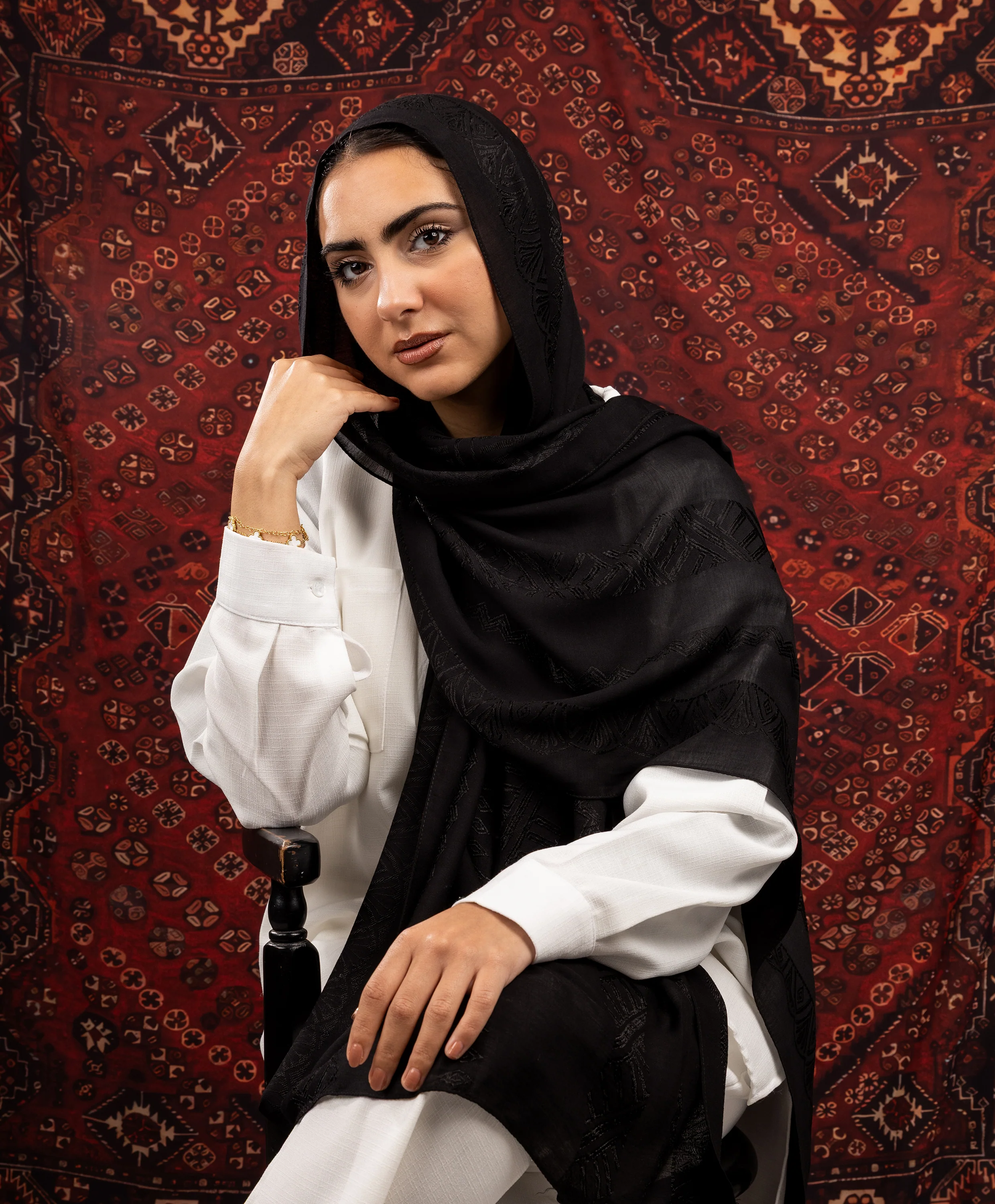 Luxe Linen Scarf - Image 4