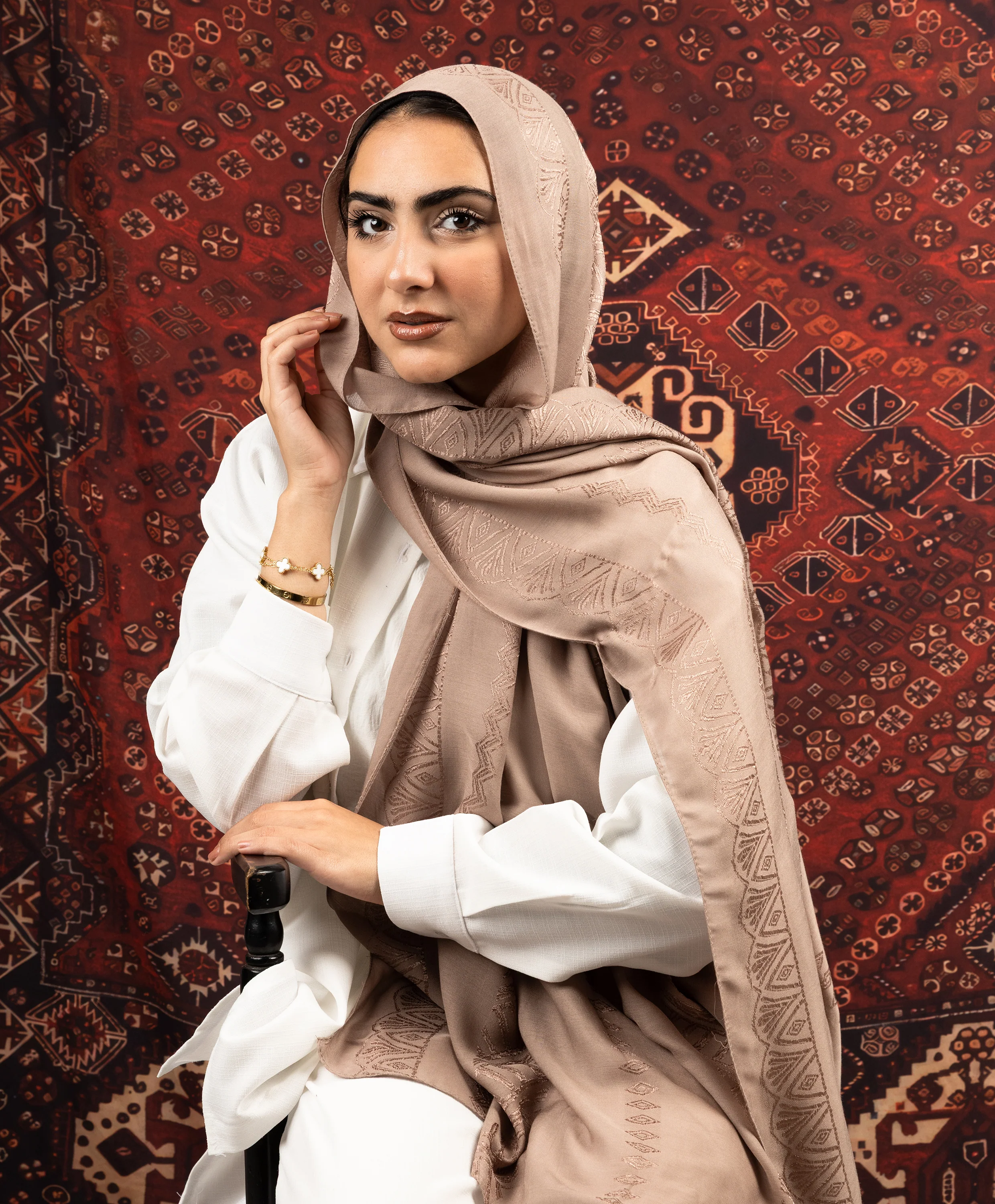 Luxe Linen Scarf - Image 5