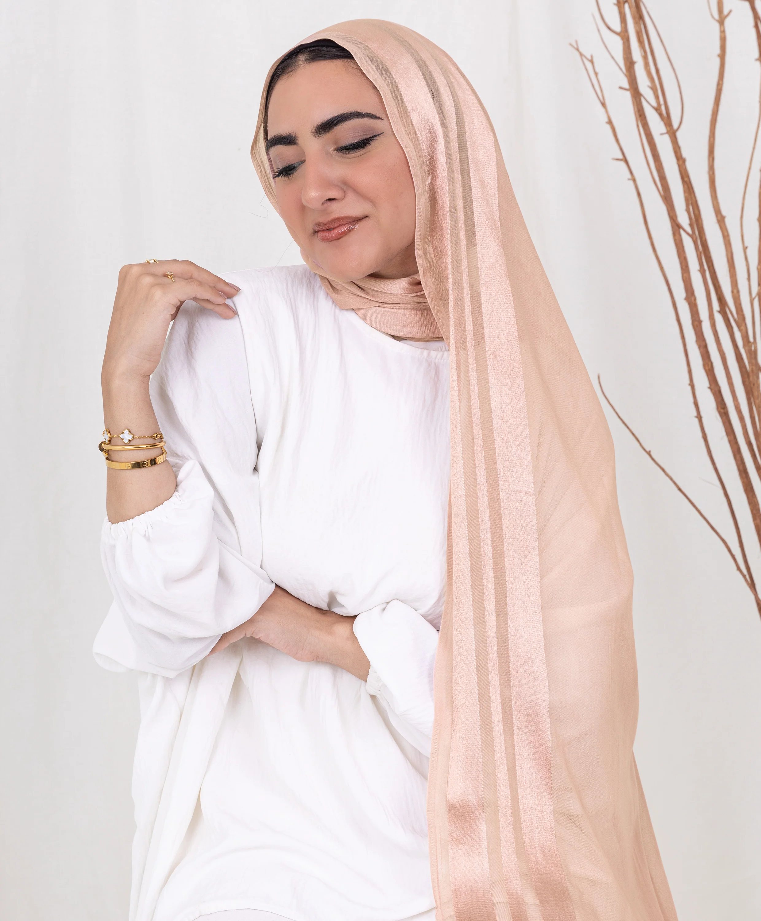 Luxury Linen Scarf - Image 11