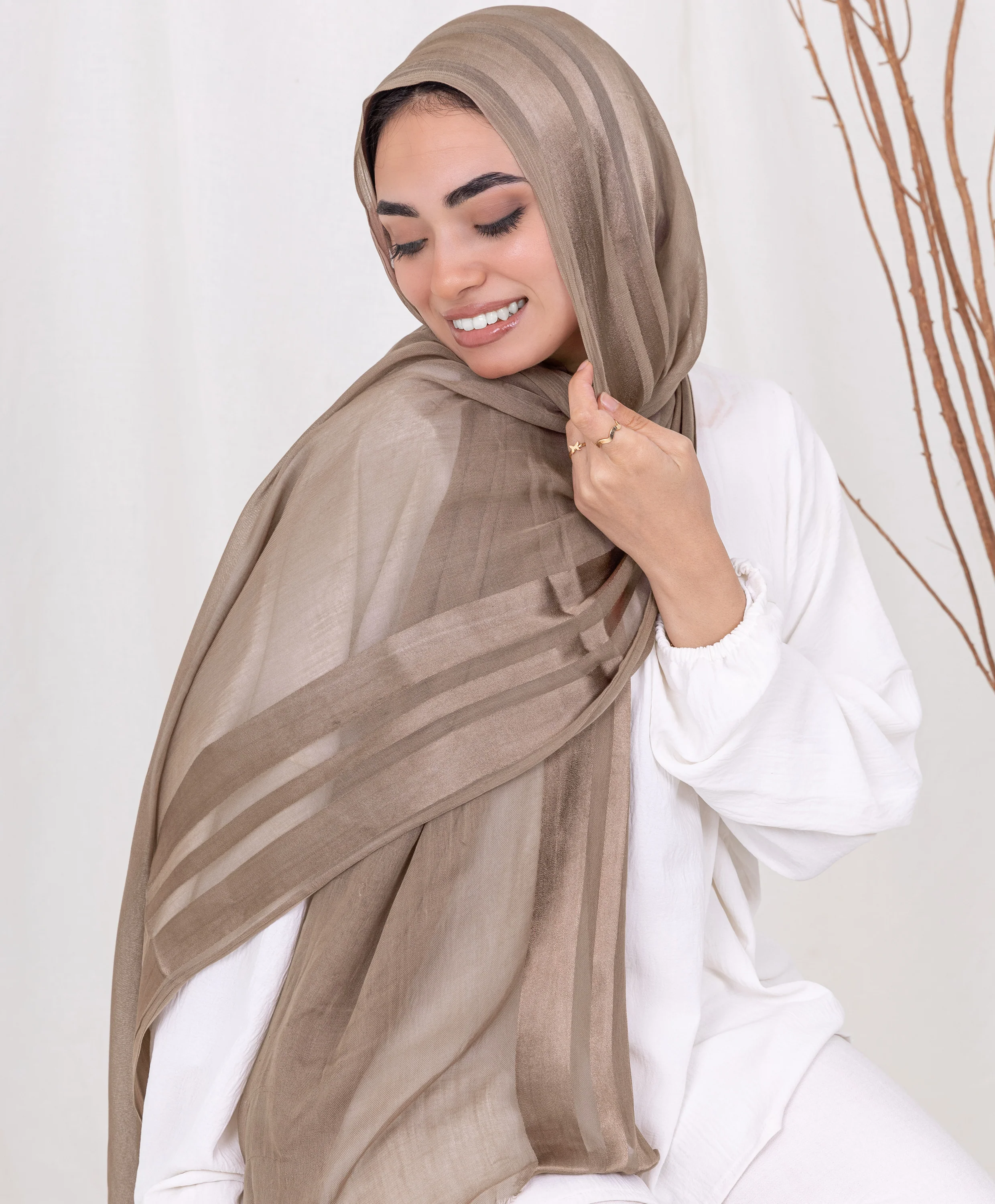 Luxury Linen Scarf - Image 16