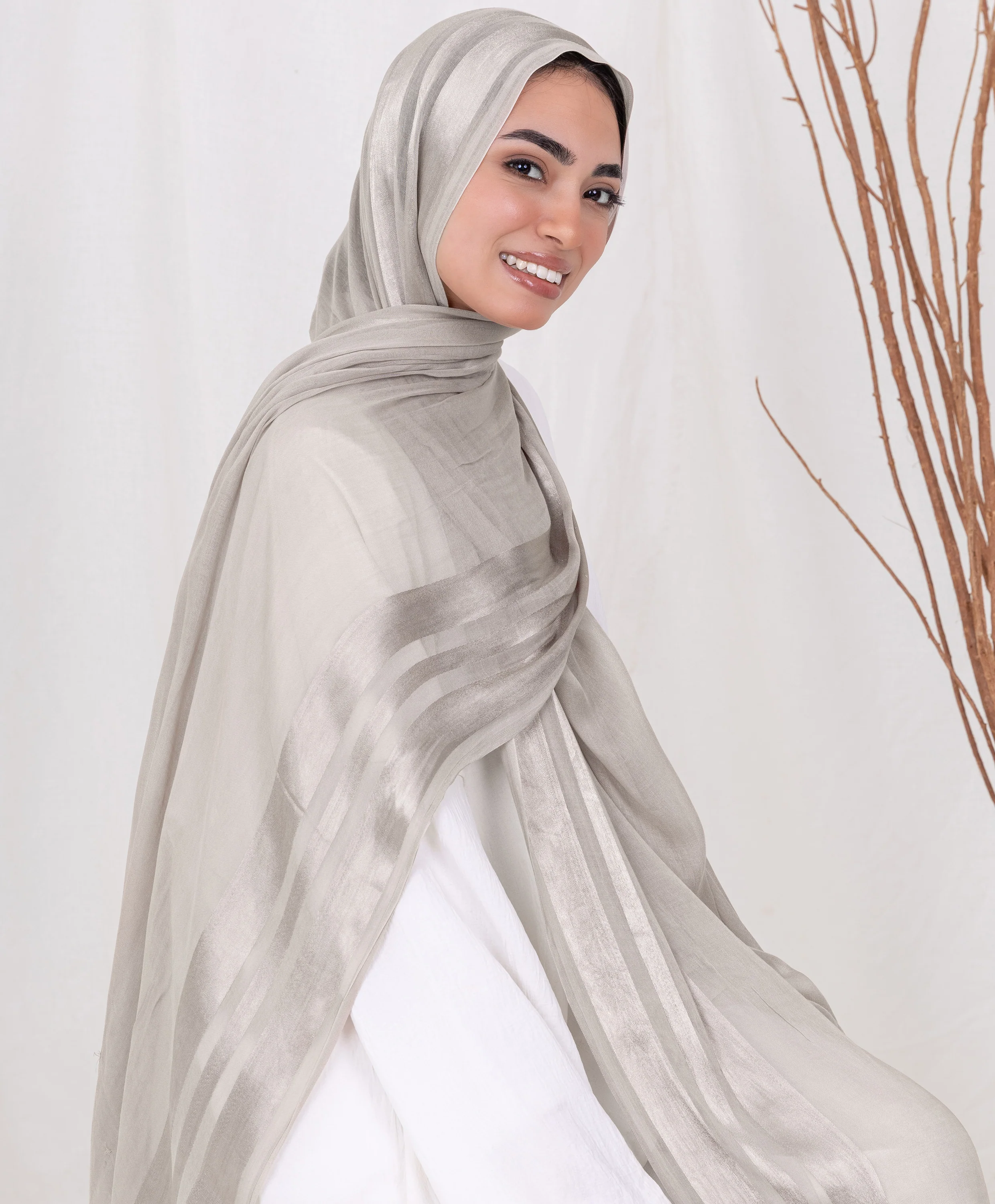 Luxury Linen Scarf - Image 24
