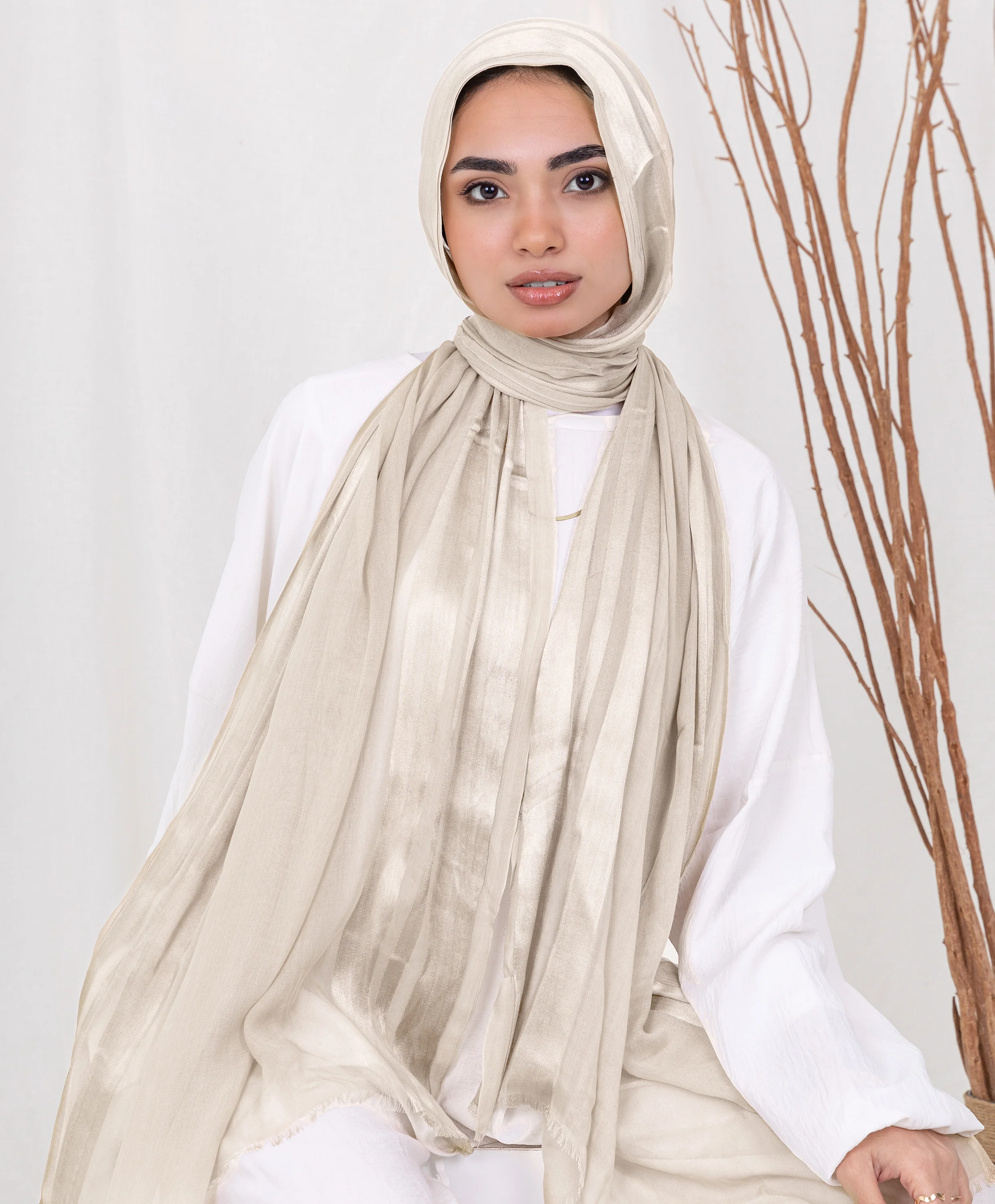 Luxury Linen Scarf - Image 8