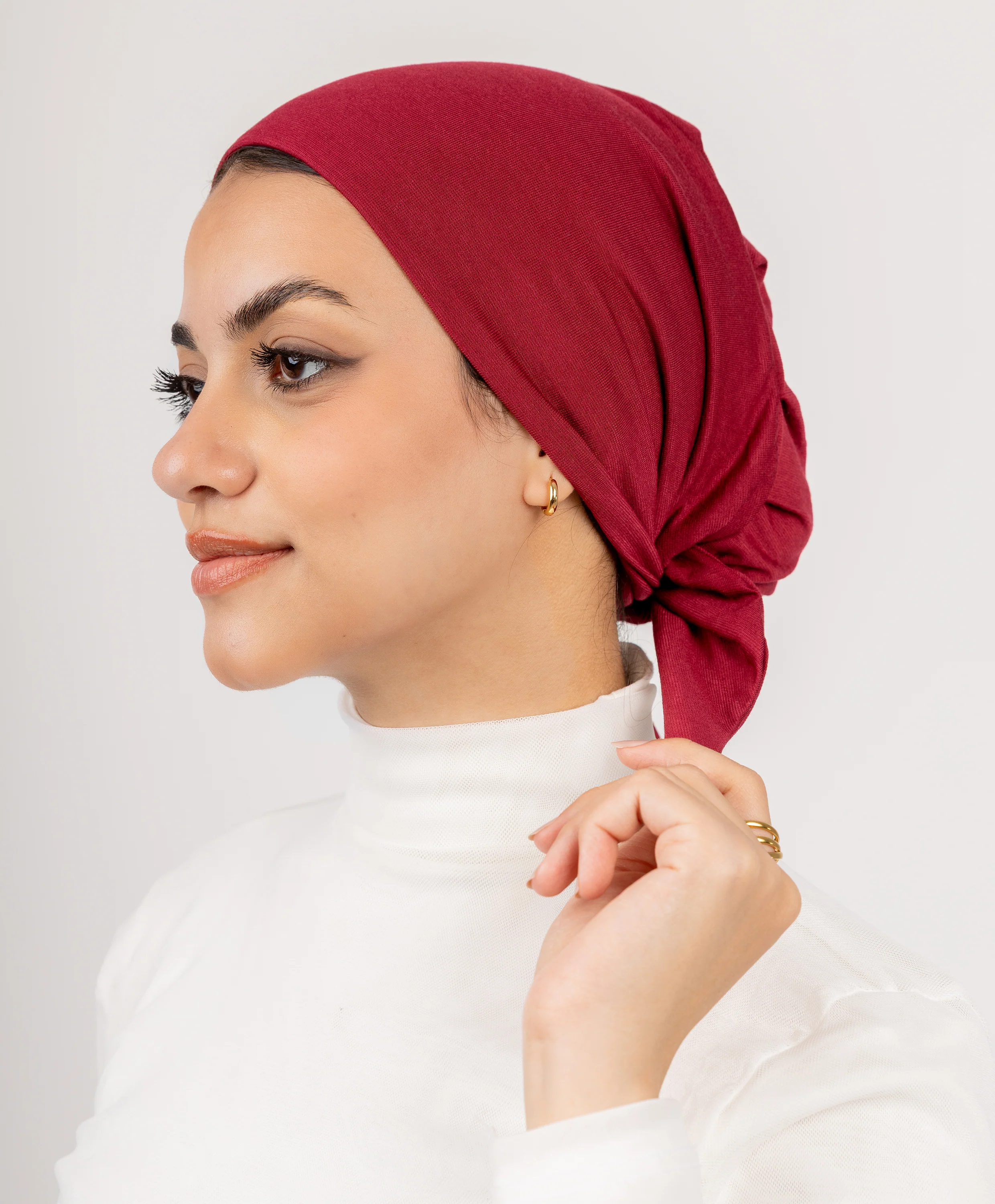 No Thread Underscarf with Tie-Back - Image 42