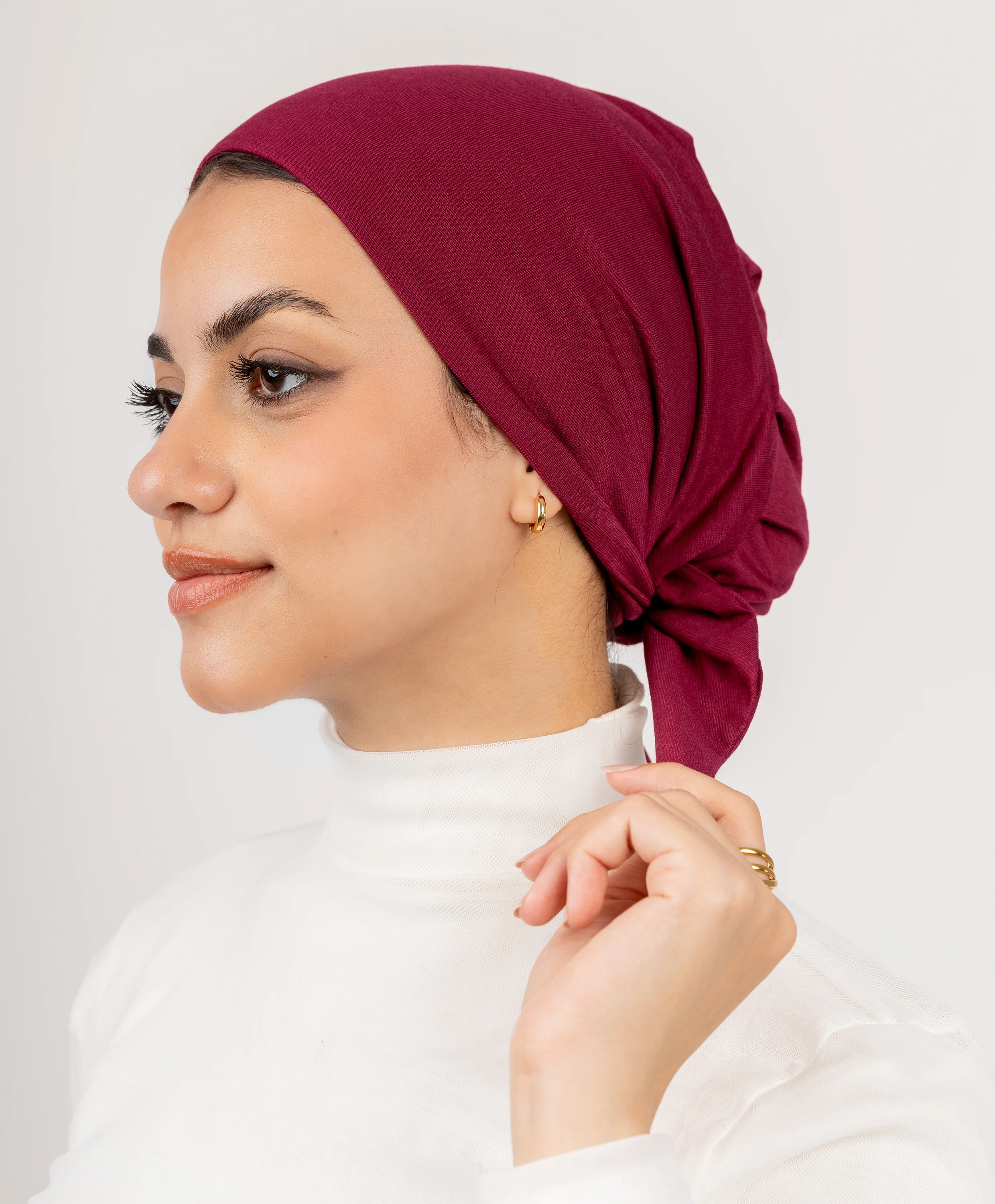 No Thread Underscarf with Tie-Back - Image 43