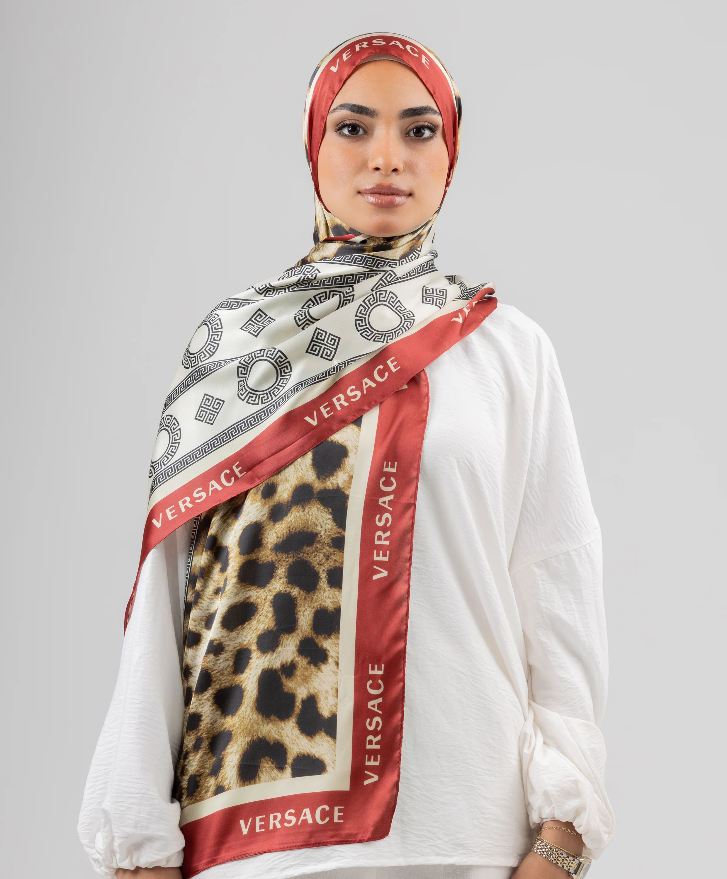 Opulent Silk Scarf - Image 6