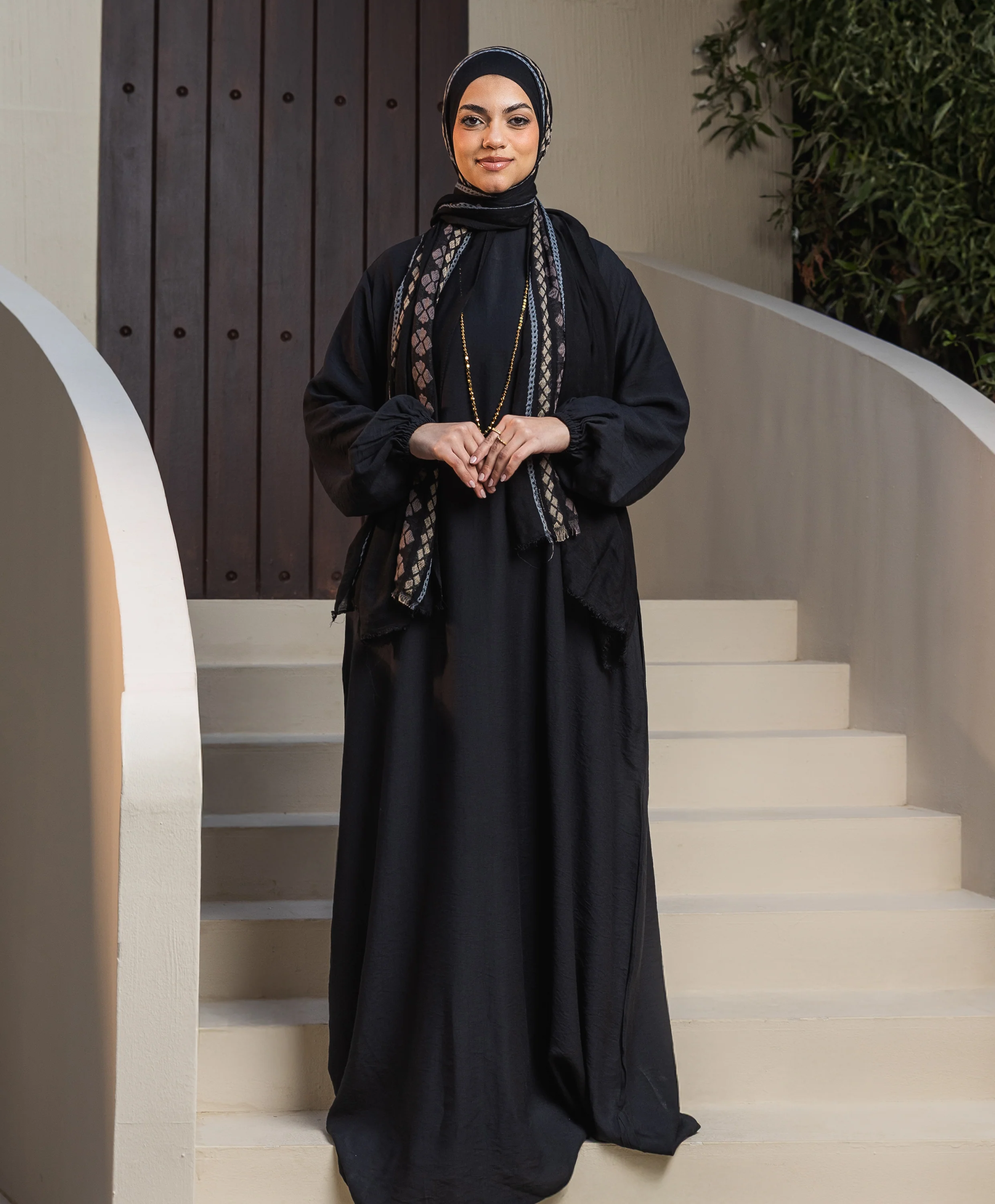 Plain Basic Abaya - Image 7
