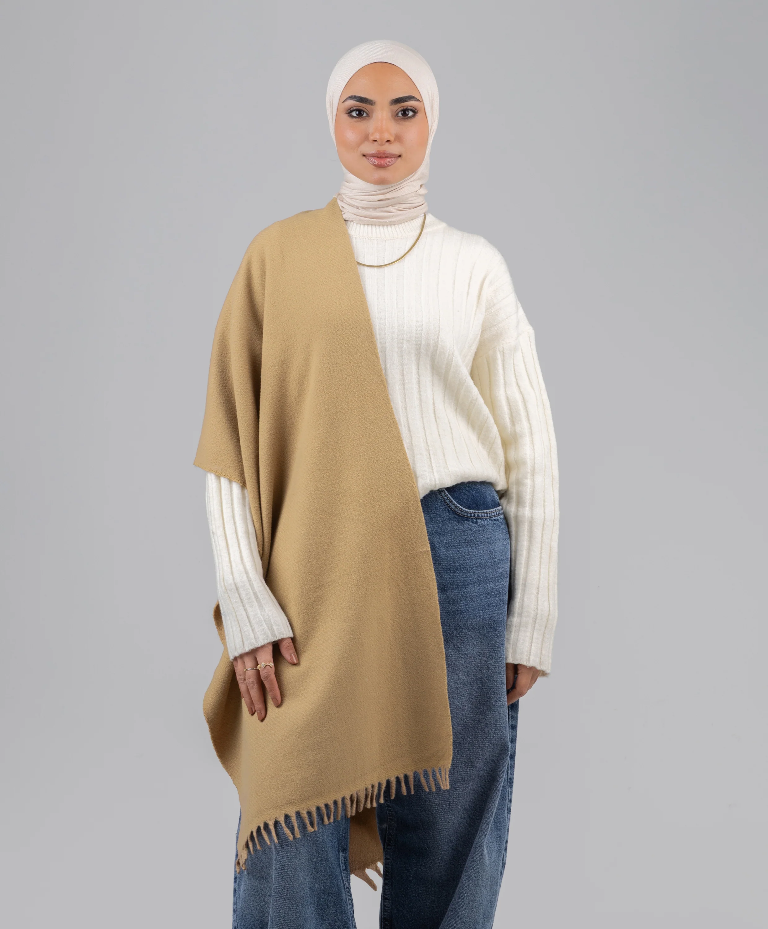 Plain Warm Shawl - Image 9