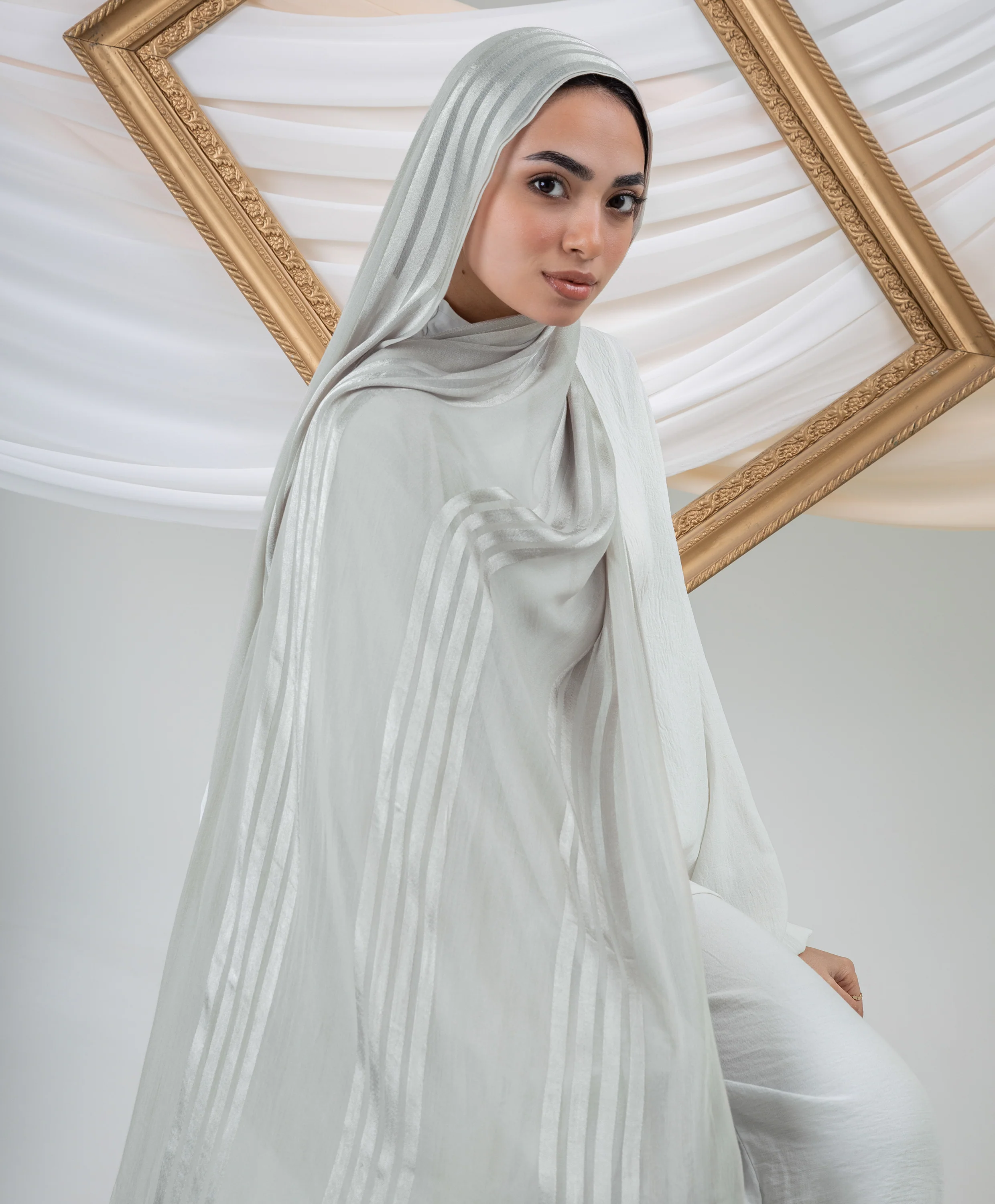 Pure Linen Scarf - Image 29