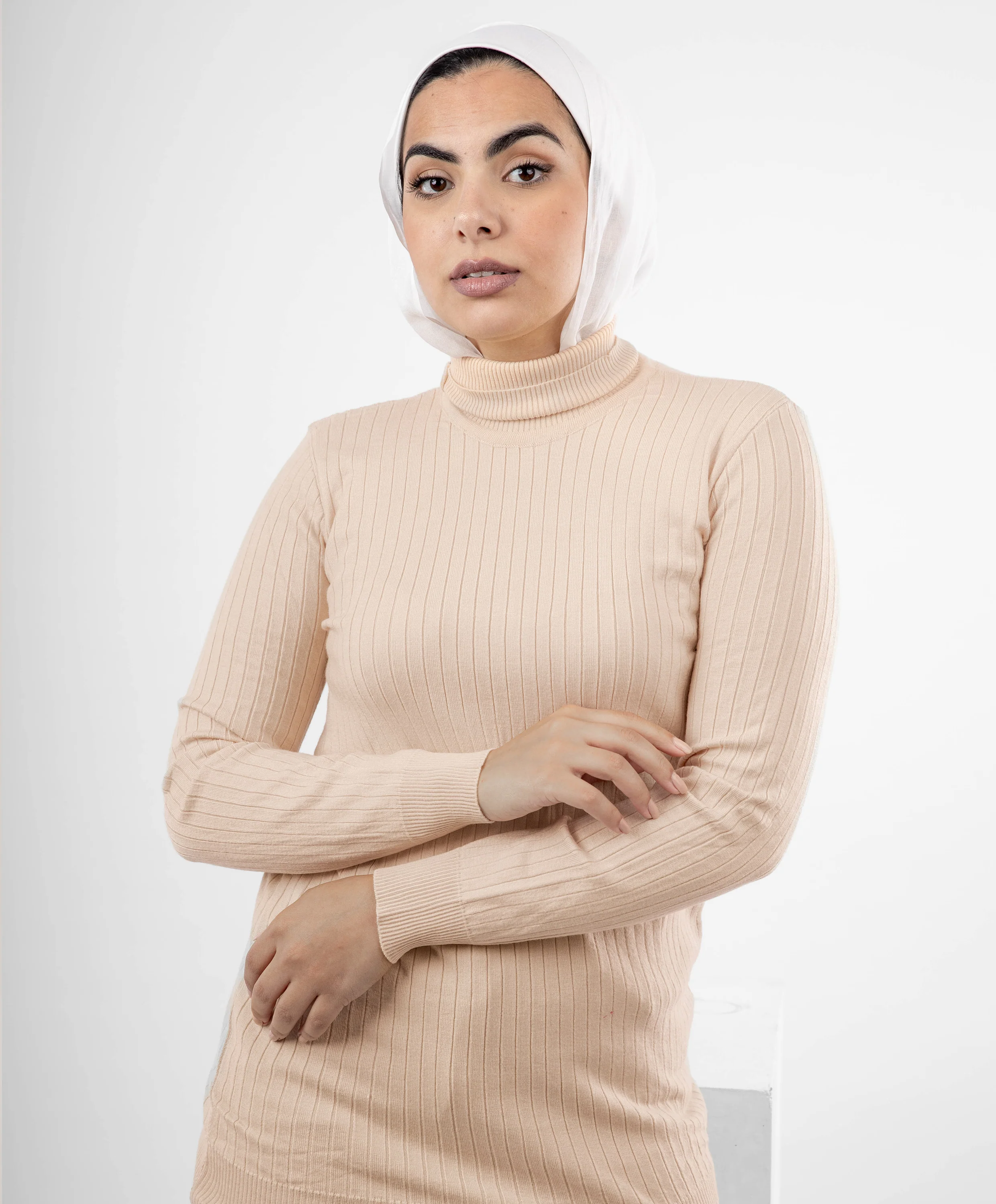 Ribbed Long Pullover - Image 10