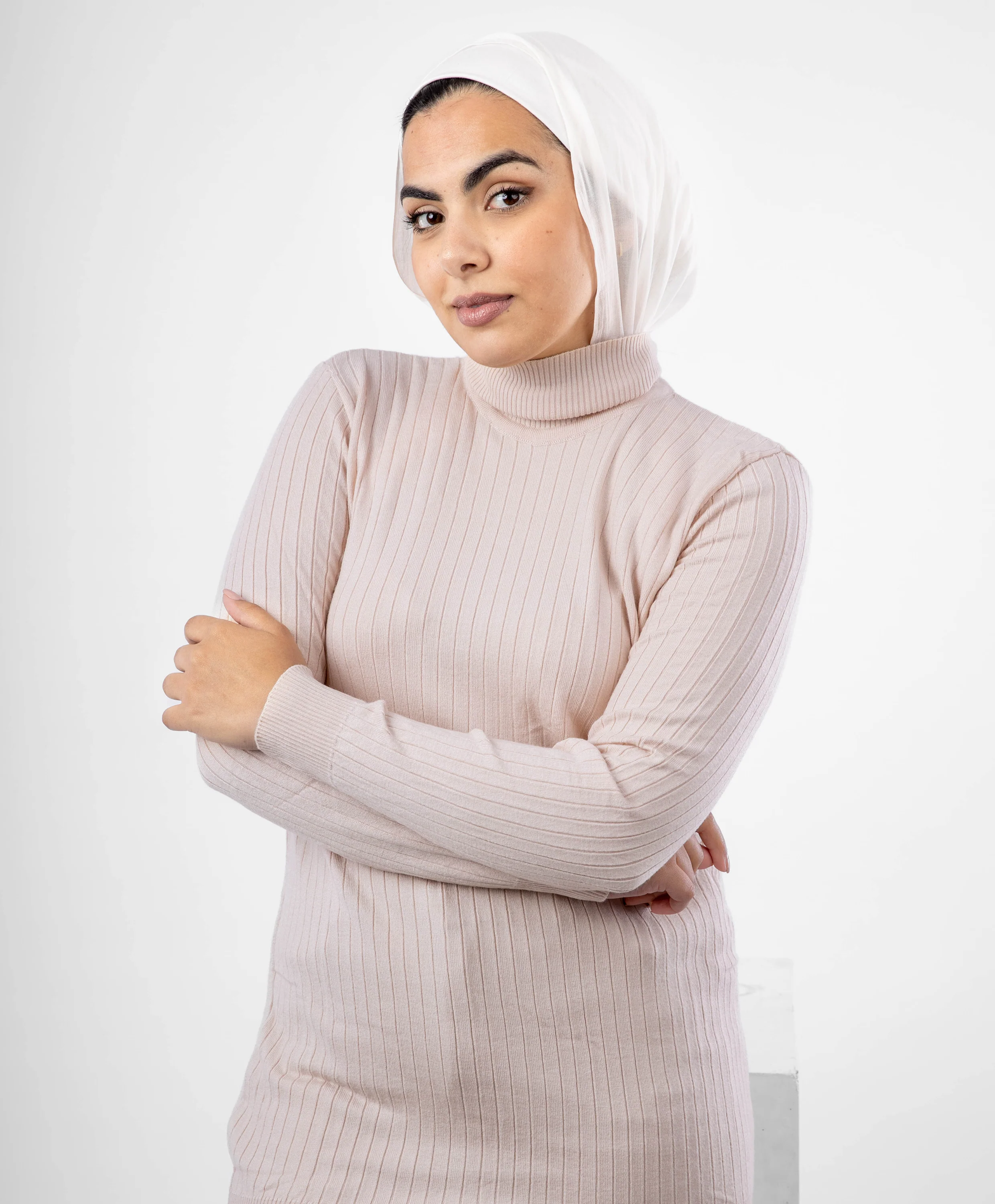 Ribbed Long Pullover - Image 7
