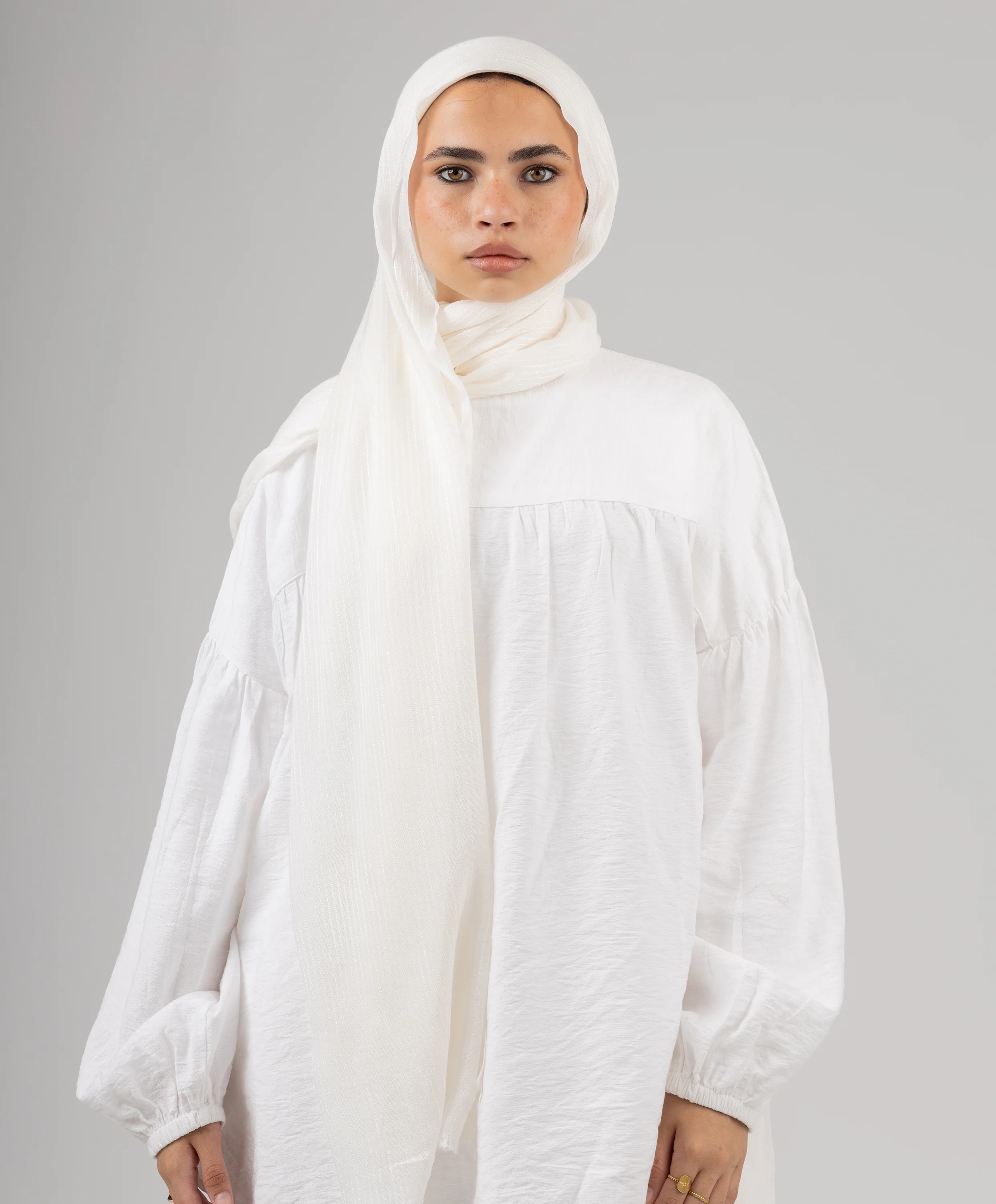 Ripple Linen Scarf - Image 3