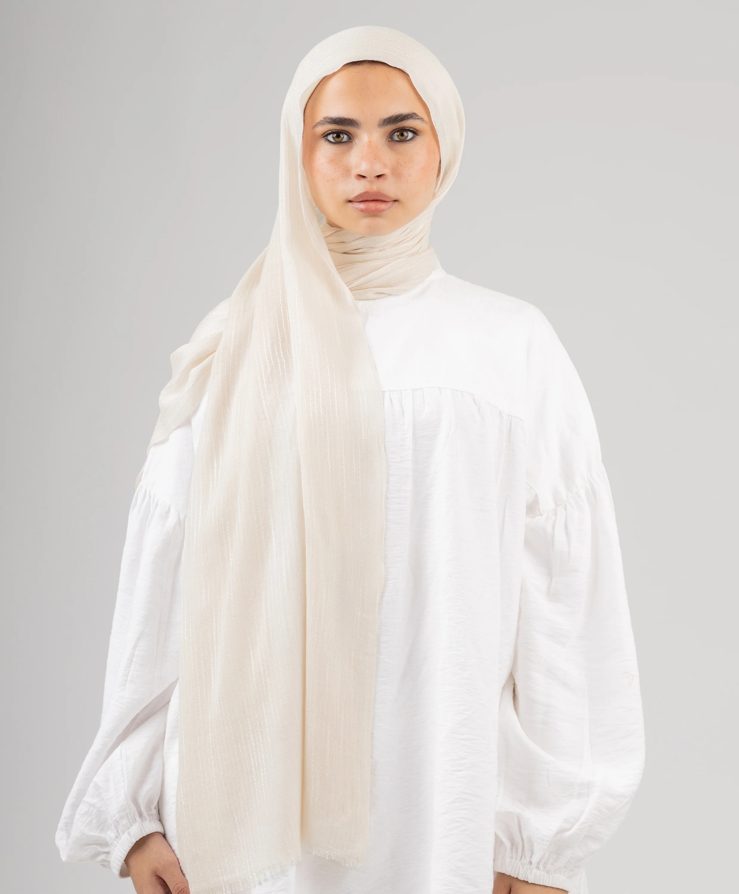Ripple Linen Scarf - Image 4